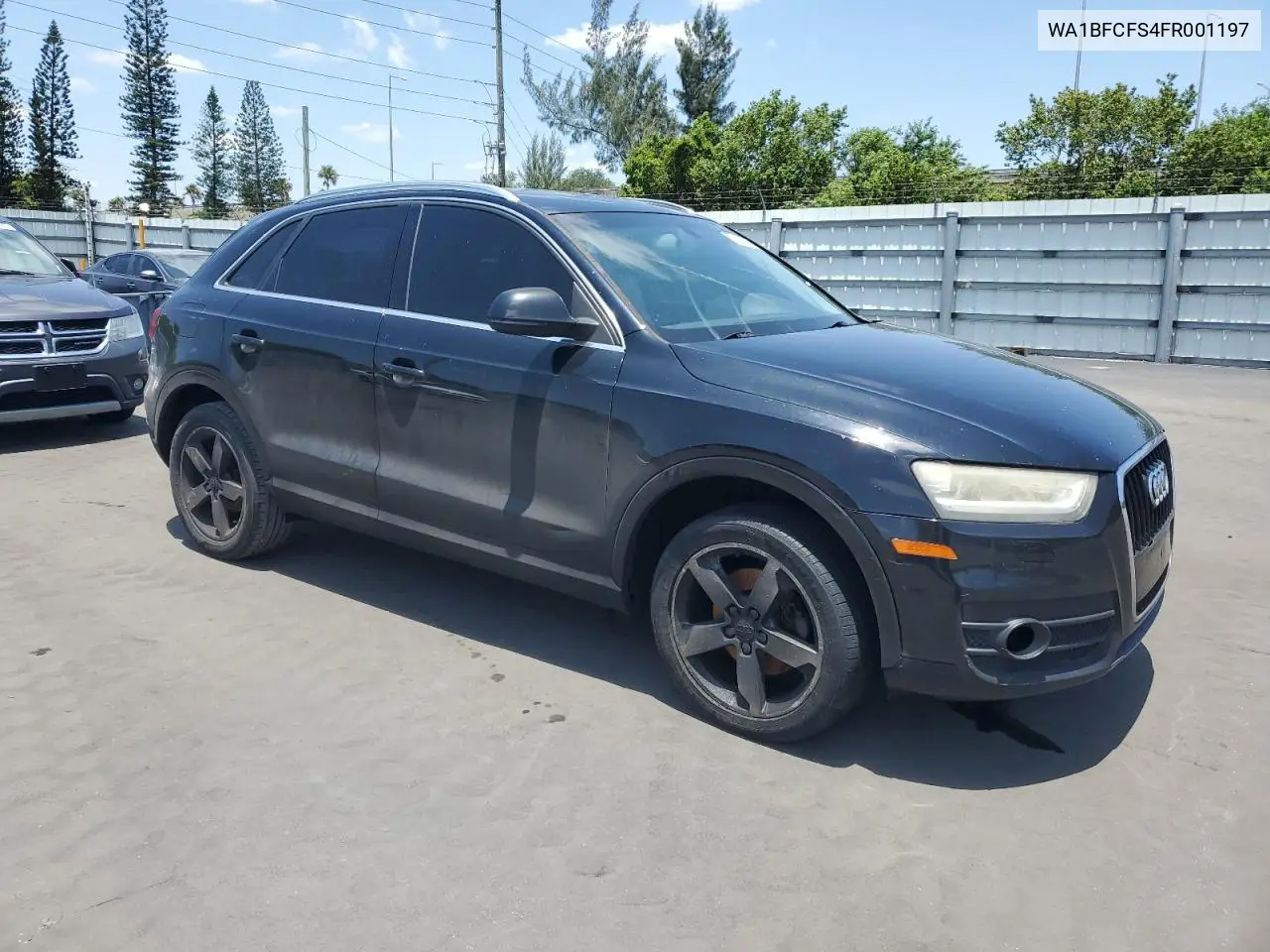 2015 Audi Q3 Premium Plus VIN: WA1BFCFS4FR001197 Lot: 56190845