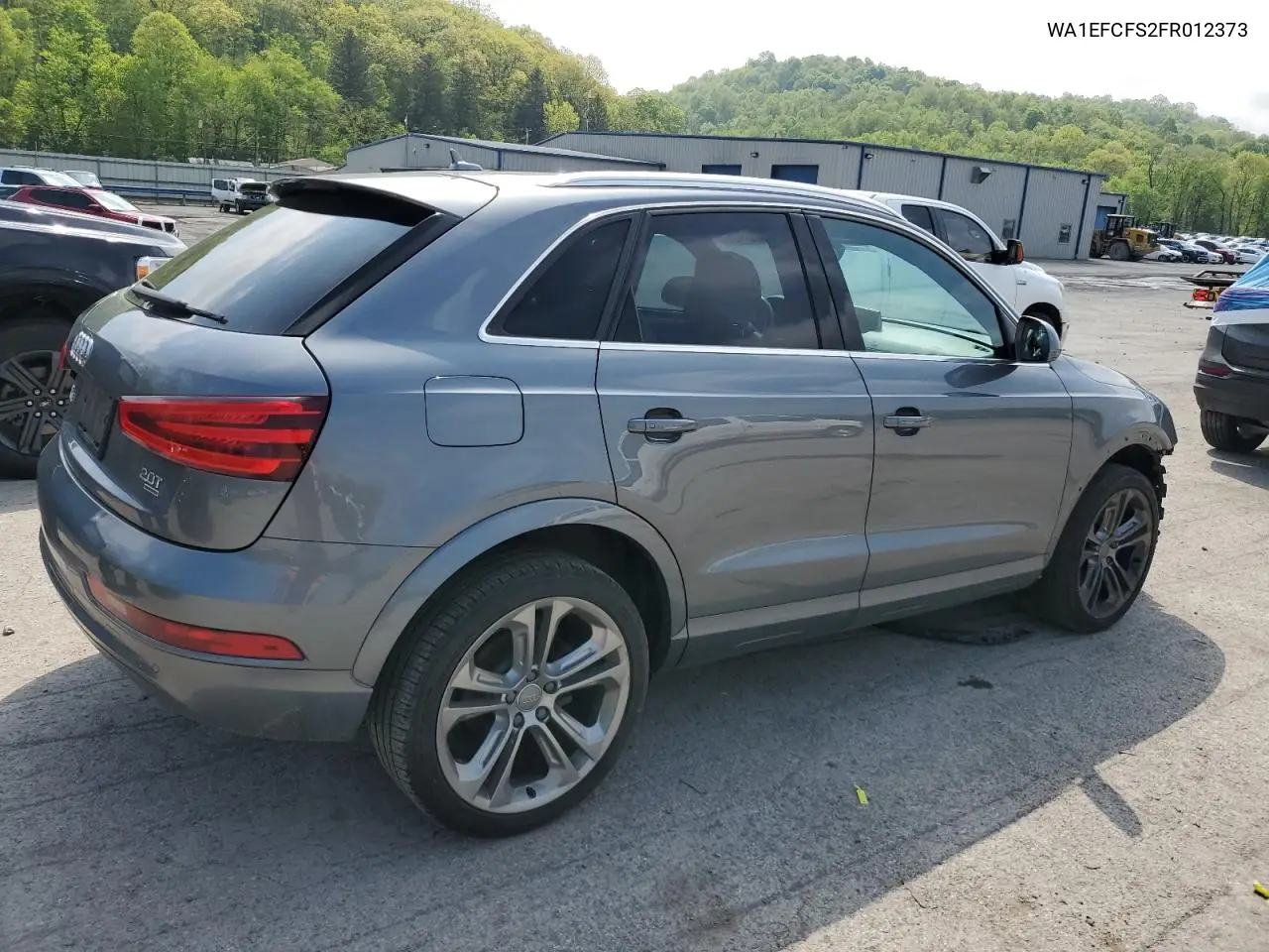 2015 Audi Q3 Premium Plus VIN: WA1EFCFS2FR012373 Lot: 56201435