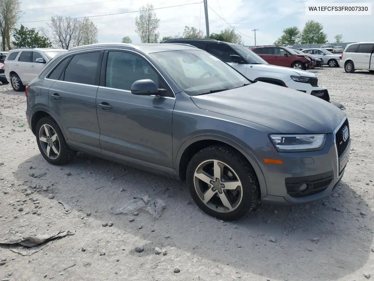 2015 Audi Q3 Premium Plus VIN: WA1EFCFS3FR007330 Lot: 56734185
