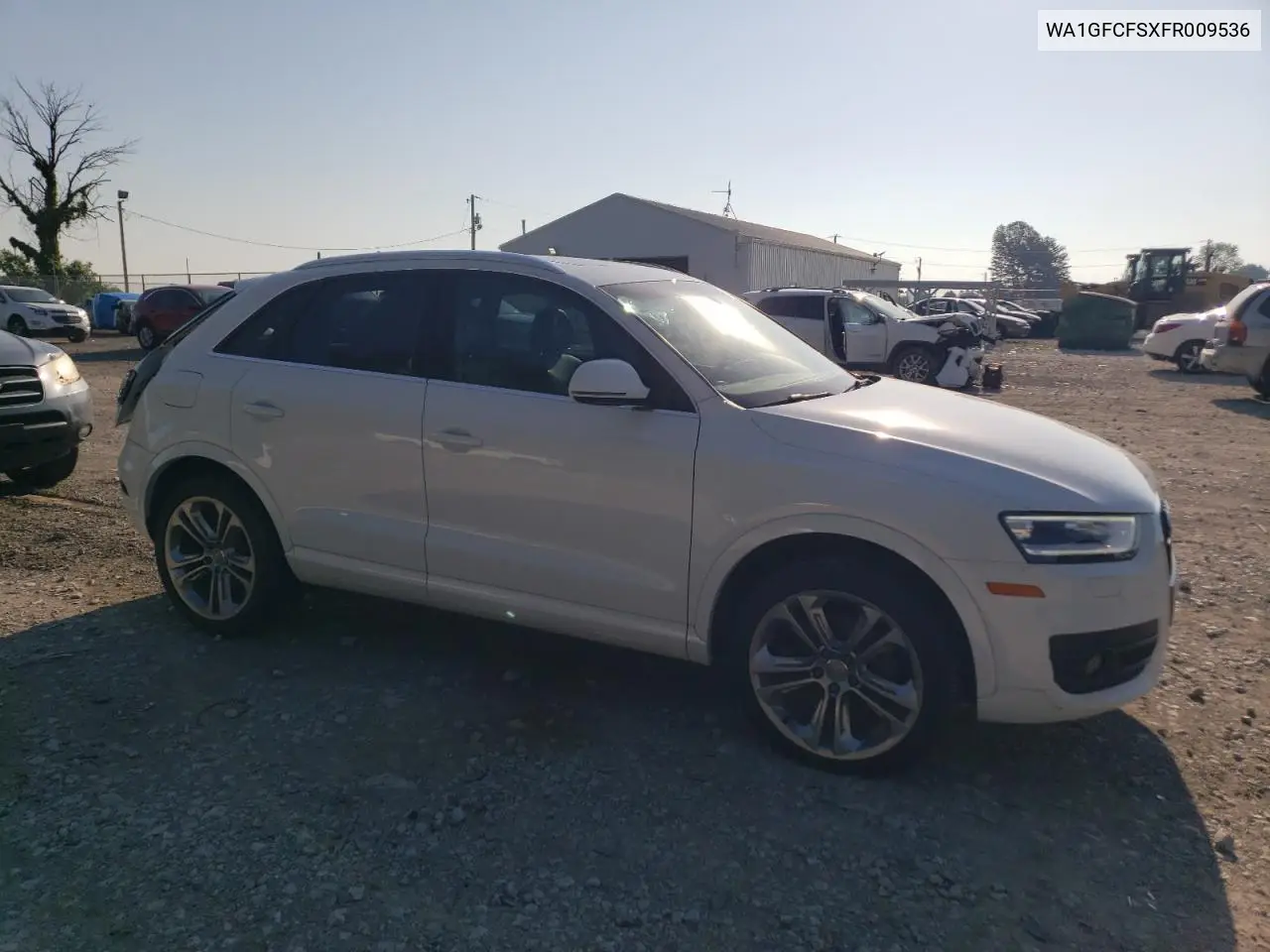 2015 Audi Q3 Prestige VIN: WA1GFCFSXFR009536 Lot: 61529105