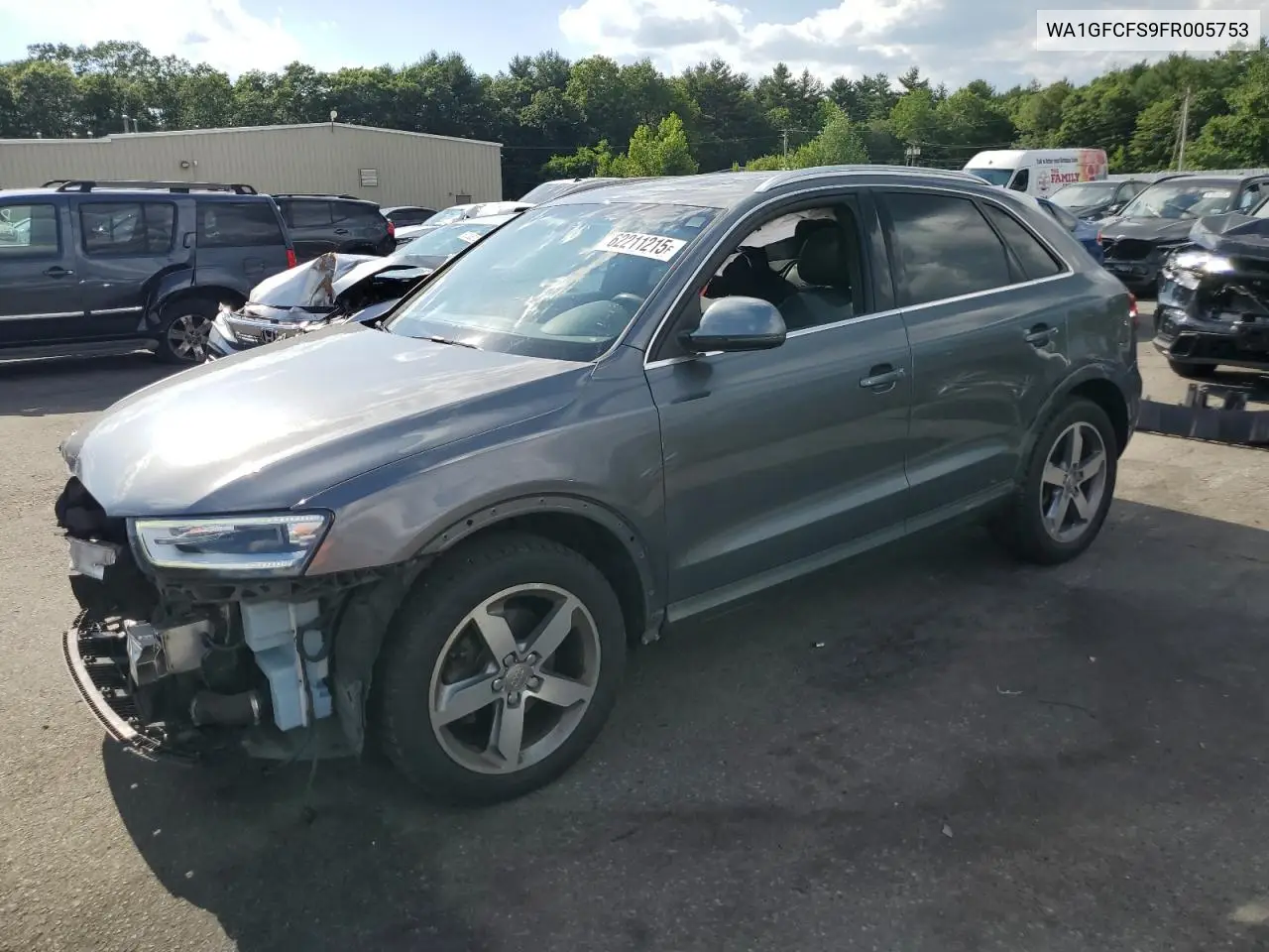 2015 Audi Q3 Prestige VIN: WA1GFCFS9FR005753 Lot: 62211215