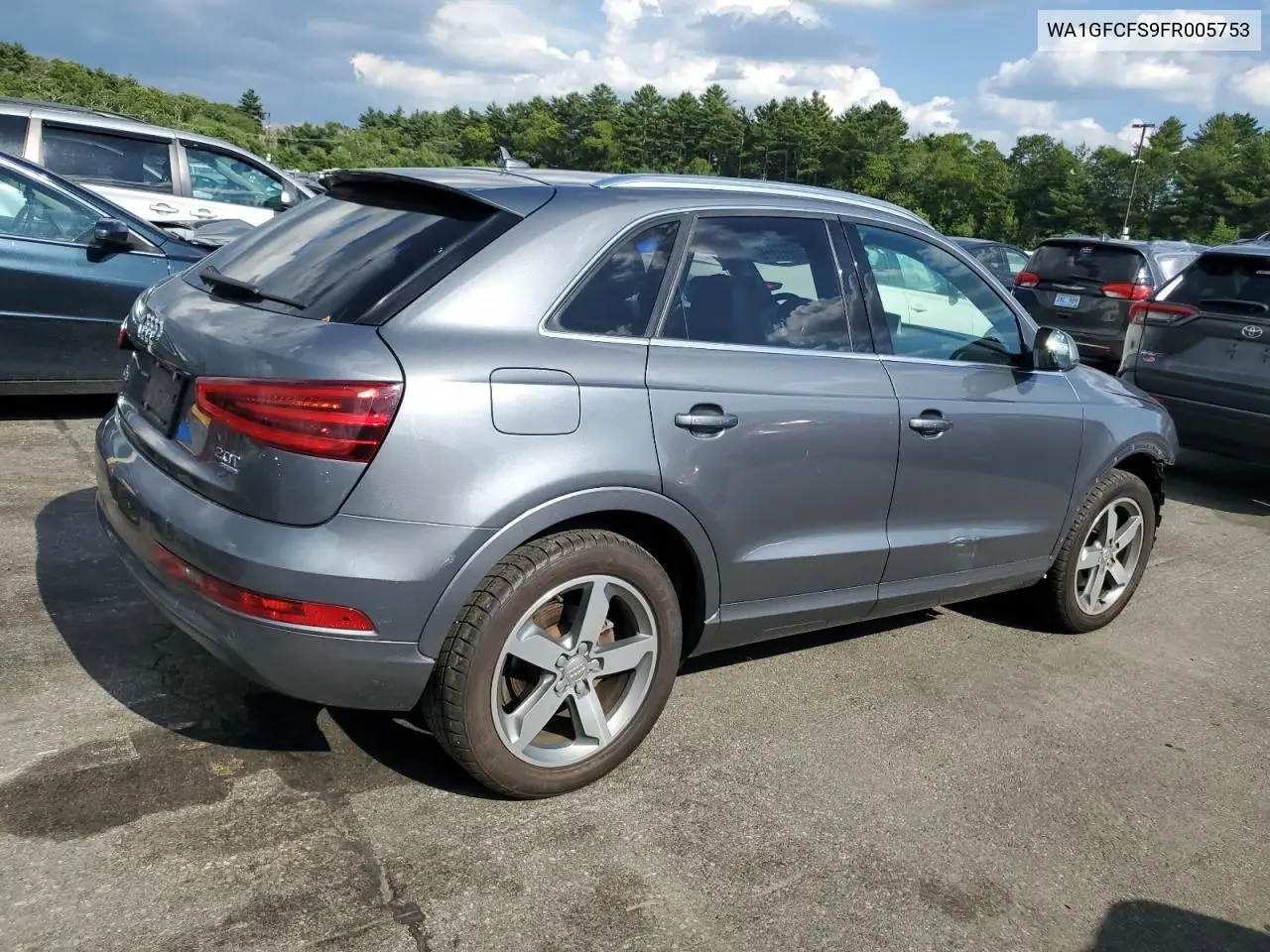 2015 Audi Q3 Prestige VIN: WA1GFCFS9FR005753 Lot: 62211215