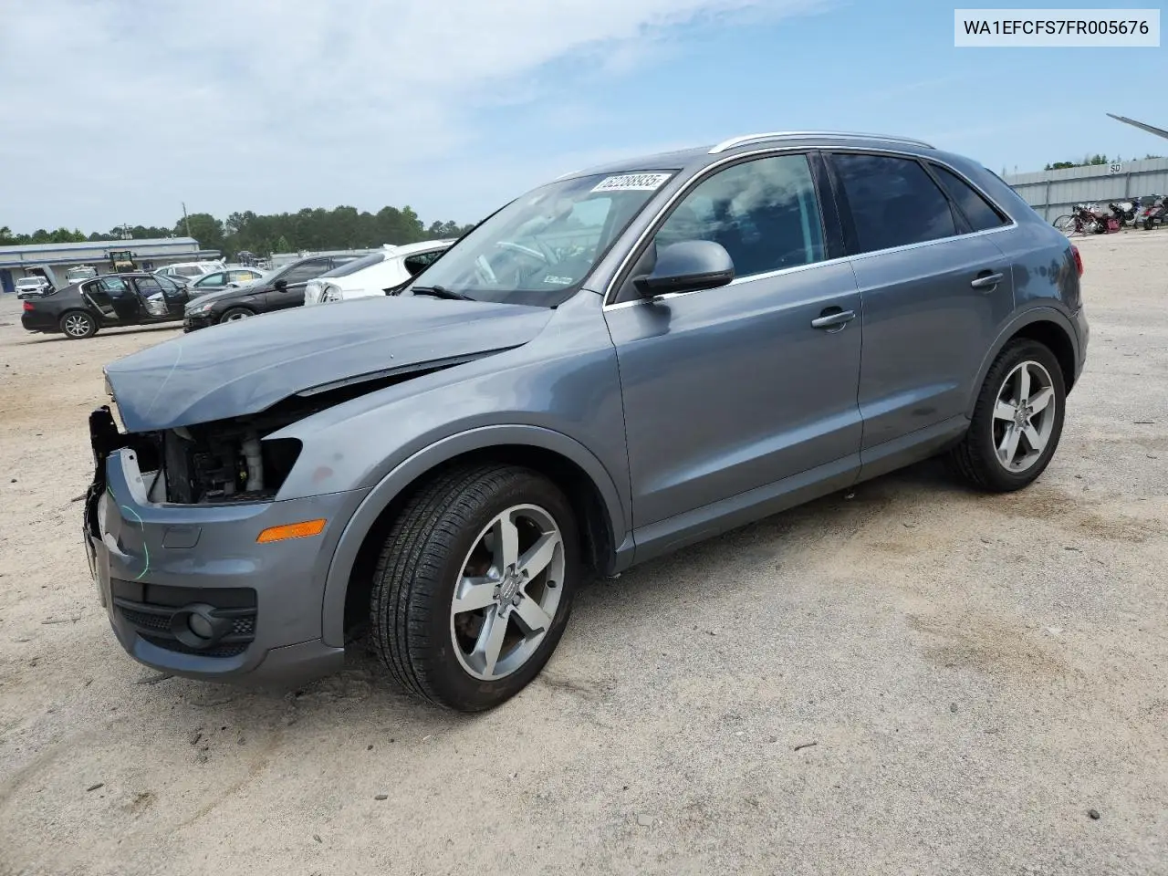 2015 Audi Q3 Premium Plus VIN: WA1EFCFS7FR005676 Lot: 62288935