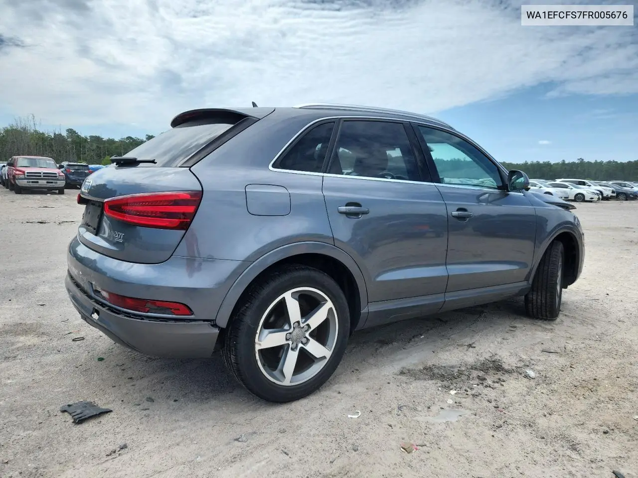 2015 Audi Q3 Premium Plus VIN: WA1EFCFS7FR005676 Lot: 62288935