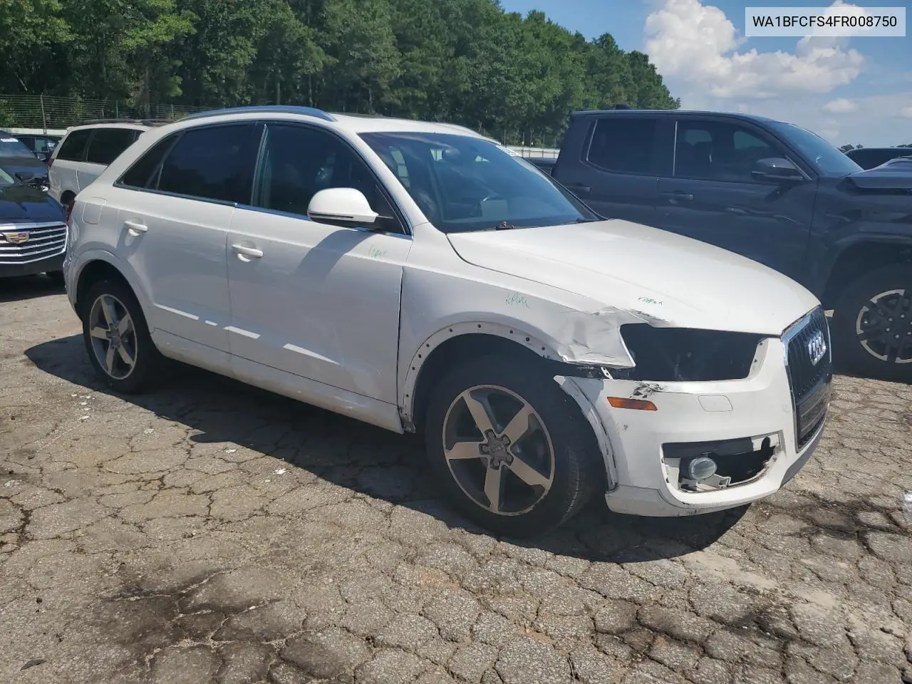 2015 Audi Q3 Premium Plus VIN: WA1BFCFS4FR008750 Lot: 62459735