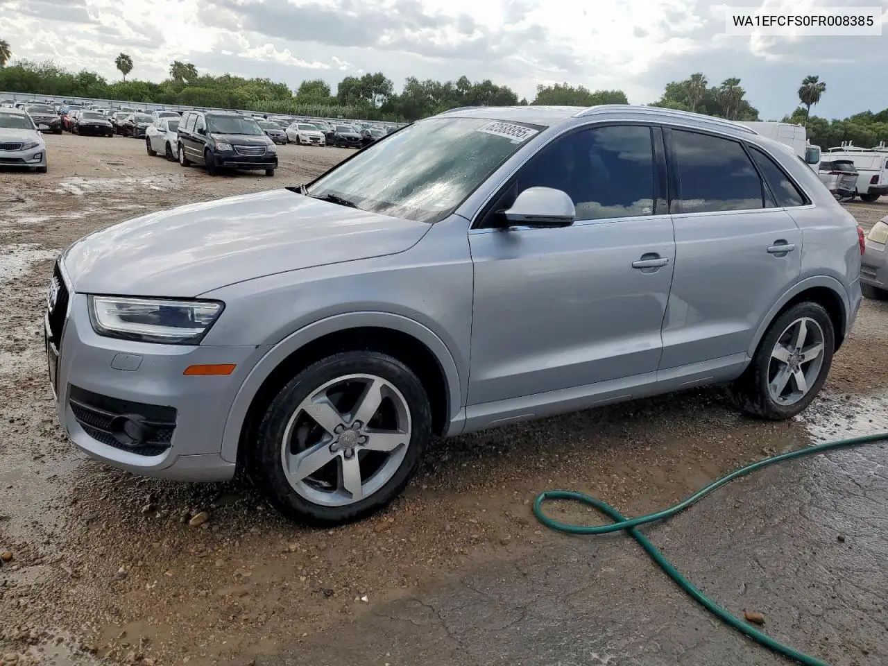 2015 Audi Q3 Premium Plus VIN: WA1EFCFS0FR008385 Lot: 62588955