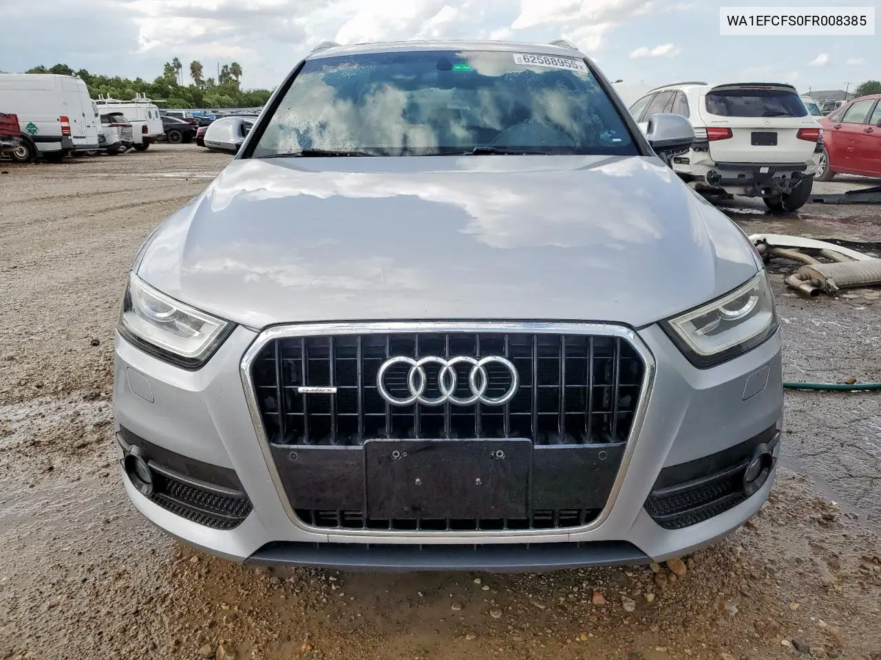 2015 Audi Q3 Premium Plus VIN: WA1EFCFS0FR008385 Lot: 62588955