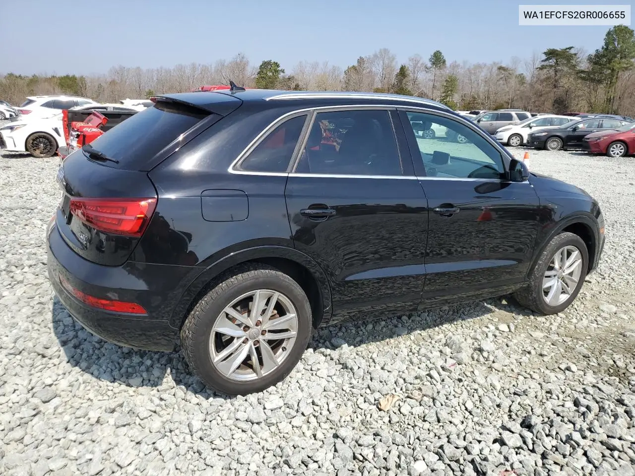2016 Audi Q3 Premium Plus VIN: WA1EFCFS2GR006655 Lot: 49204145