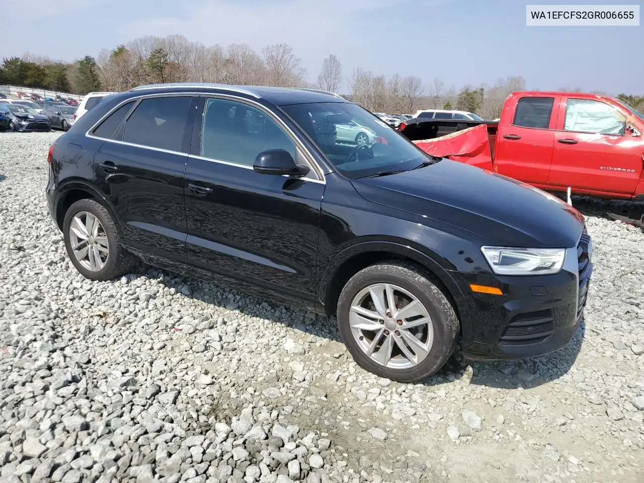 2016 Audi Q3 Premium Plus VIN: WA1EFCFS2GR006655 Lot: 49204145
