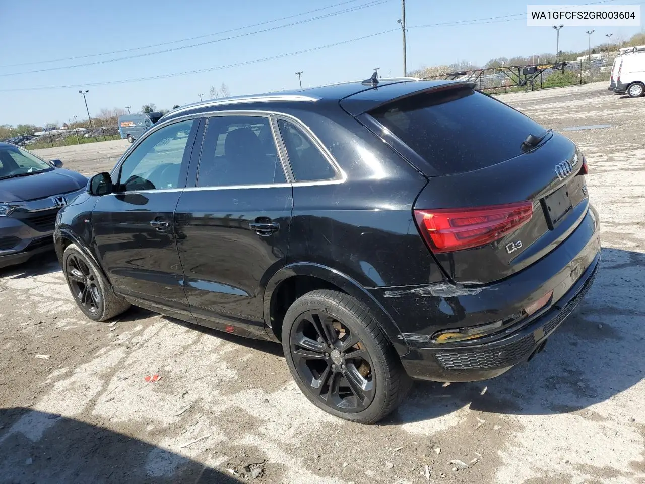 2016 Audi Q3 Prestige VIN: WA1GFCFS2GR003604 Lot: 52030605