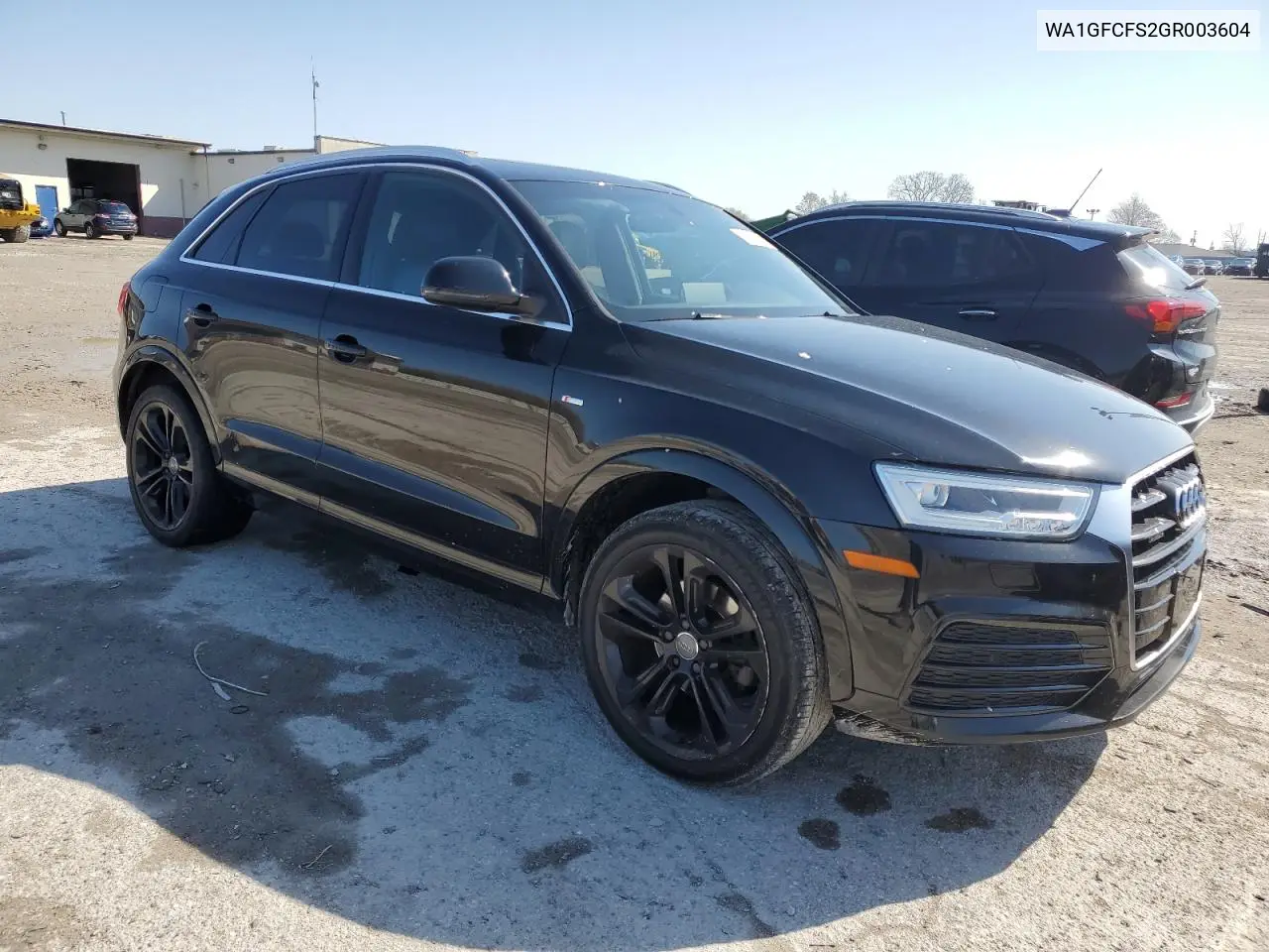 2016 Audi Q3 Prestige VIN: WA1GFCFS2GR003604 Lot: 52030605