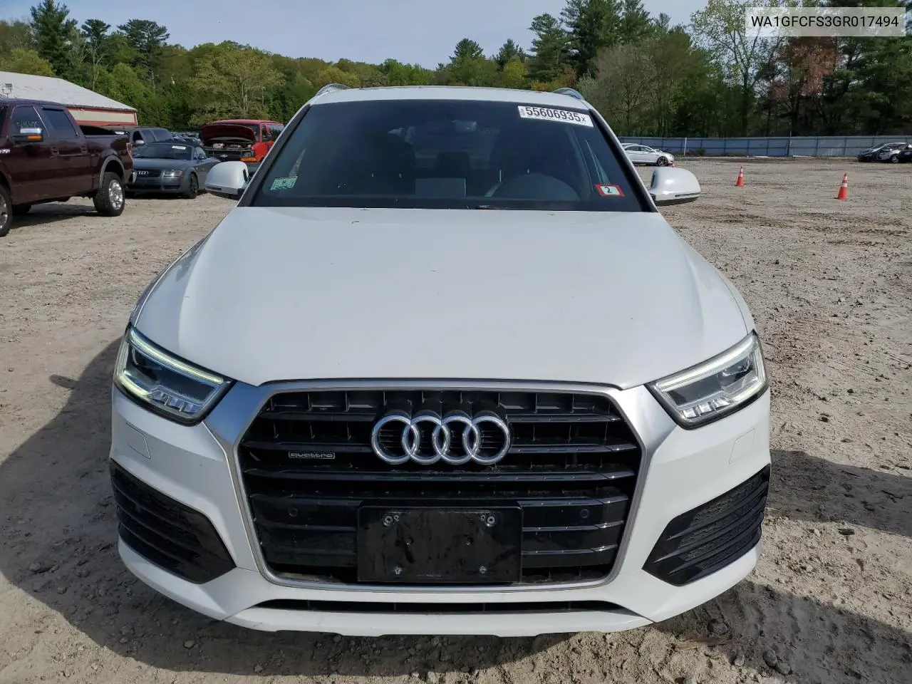 2016 Audi Q3 Prestige VIN: WA1GFCFS3GR017494 Lot: 55606935