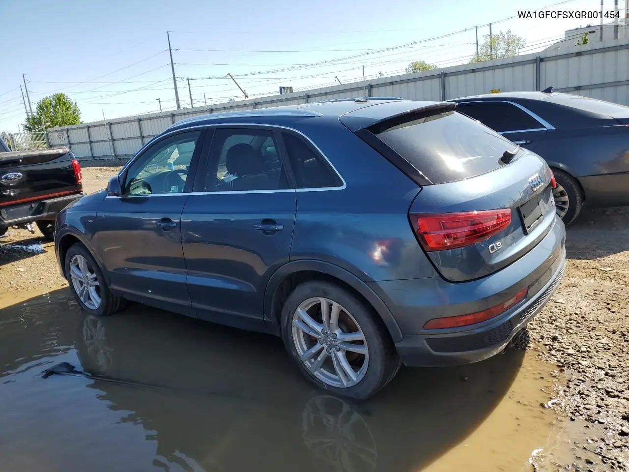 2016 Audi Q3 Prestige VIN: WA1GFCFSXGR001454 Lot: 56175155
