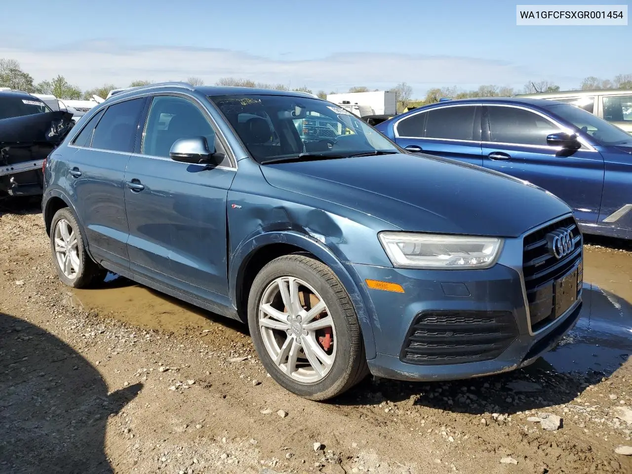 2016 Audi Q3 Prestige VIN: WA1GFCFSXGR001454 Lot: 56175155