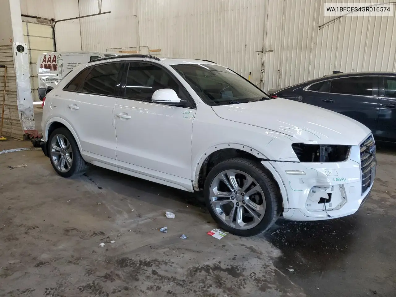 2016 Audi Q3 Premium Plus VIN: WA1BFCFS4GR016574 Lot: 56651835