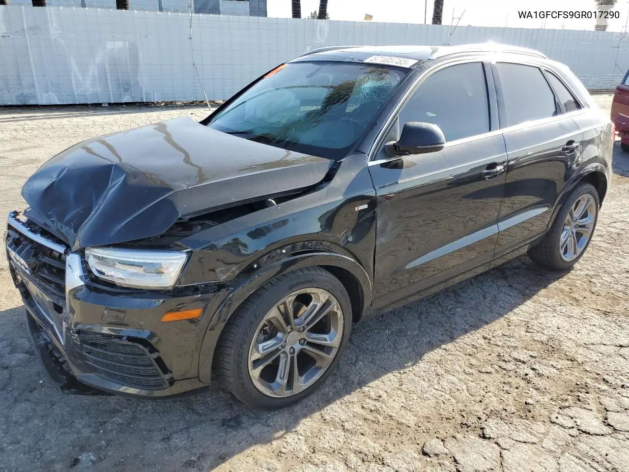 2016 Audi Q3 Prestige VIN: WA1GFCFS9GR017290 Lot: 57105785