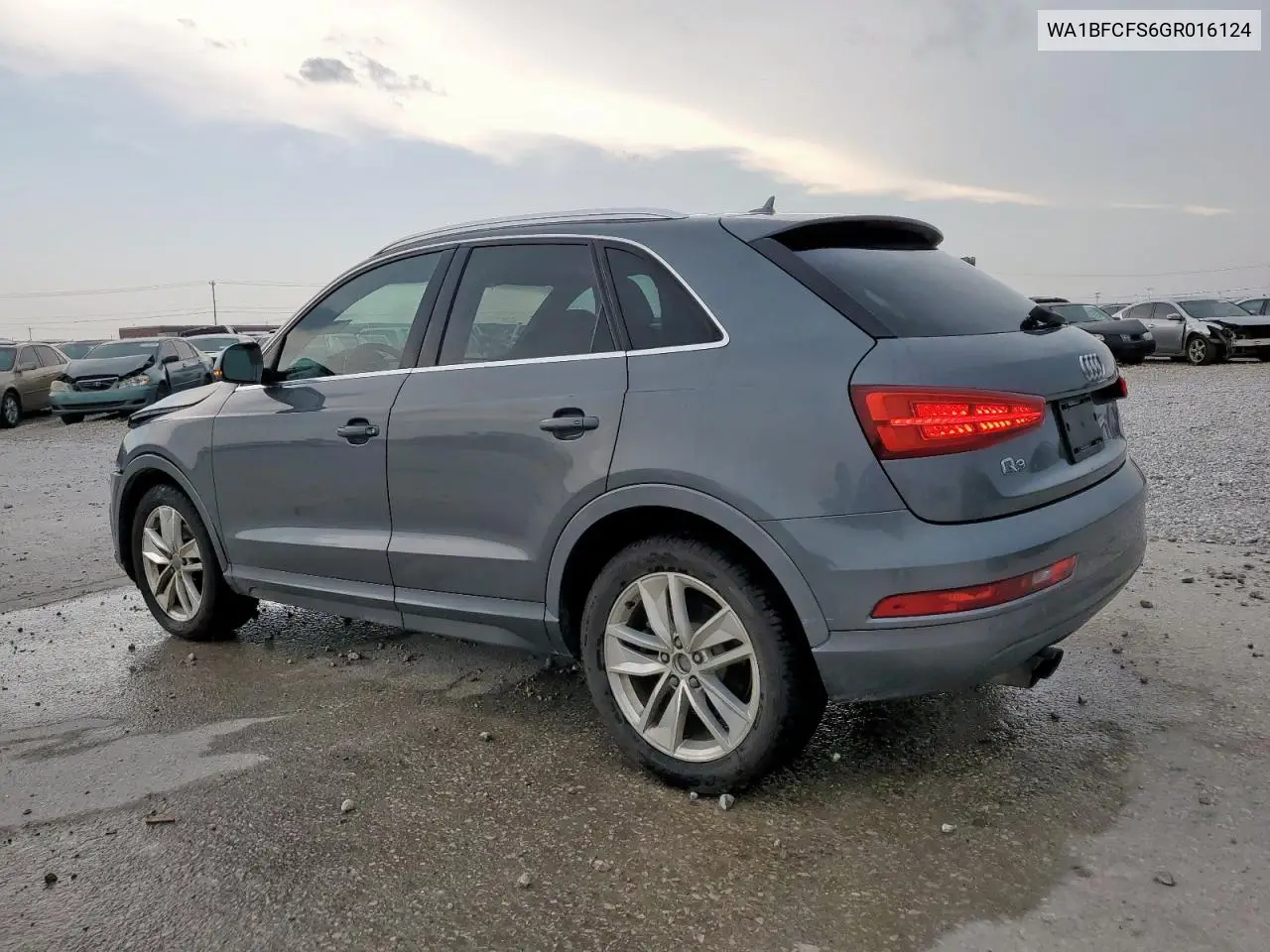 2016 Audi Q3 Premium Plus VIN: WA1BFCFS6GR016124 Lot: 58026605