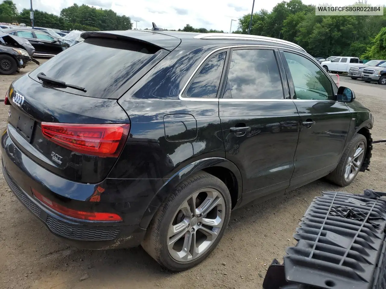 2016 Audi Q3 Prestige VIN: WA1GFCFS8GR022884 Lot: 60684555