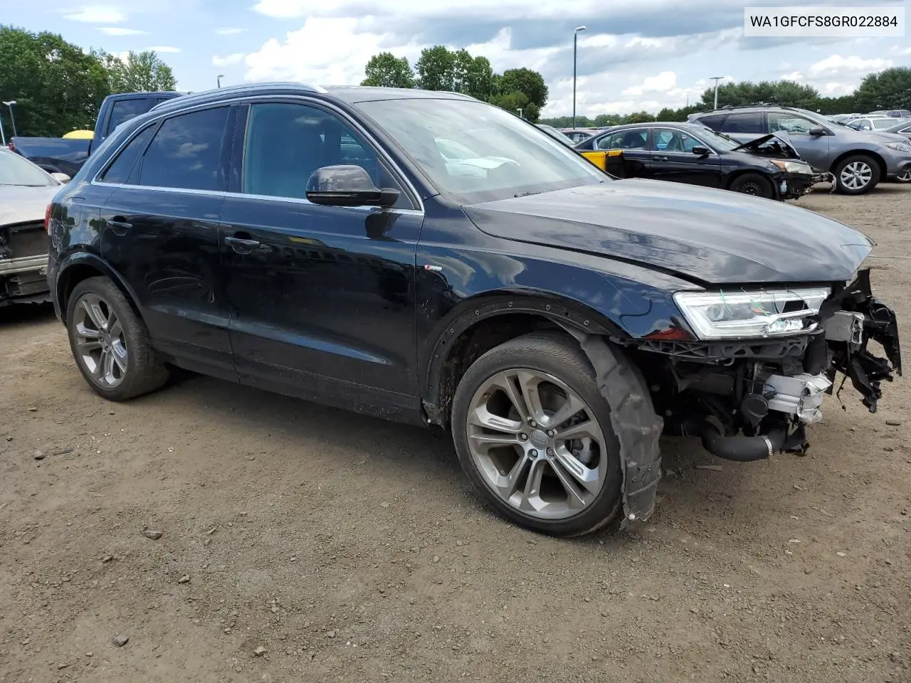2016 Audi Q3 Prestige VIN: WA1GFCFS8GR022884 Lot: 60684555
