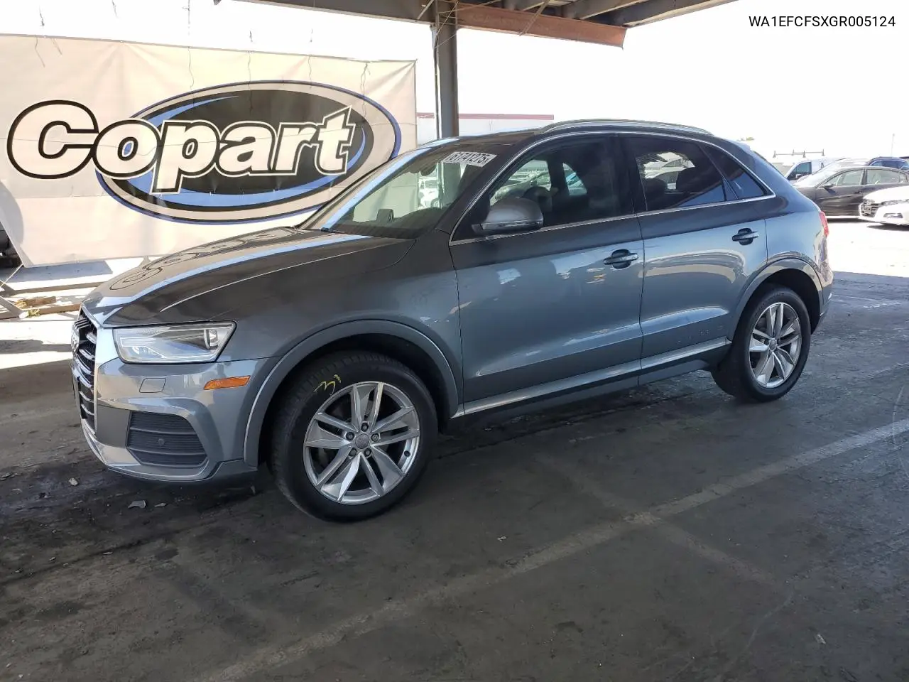 2016 Audi Q3 Premium Plus VIN: WA1EFCFSXGR005124 Lot: 61741275