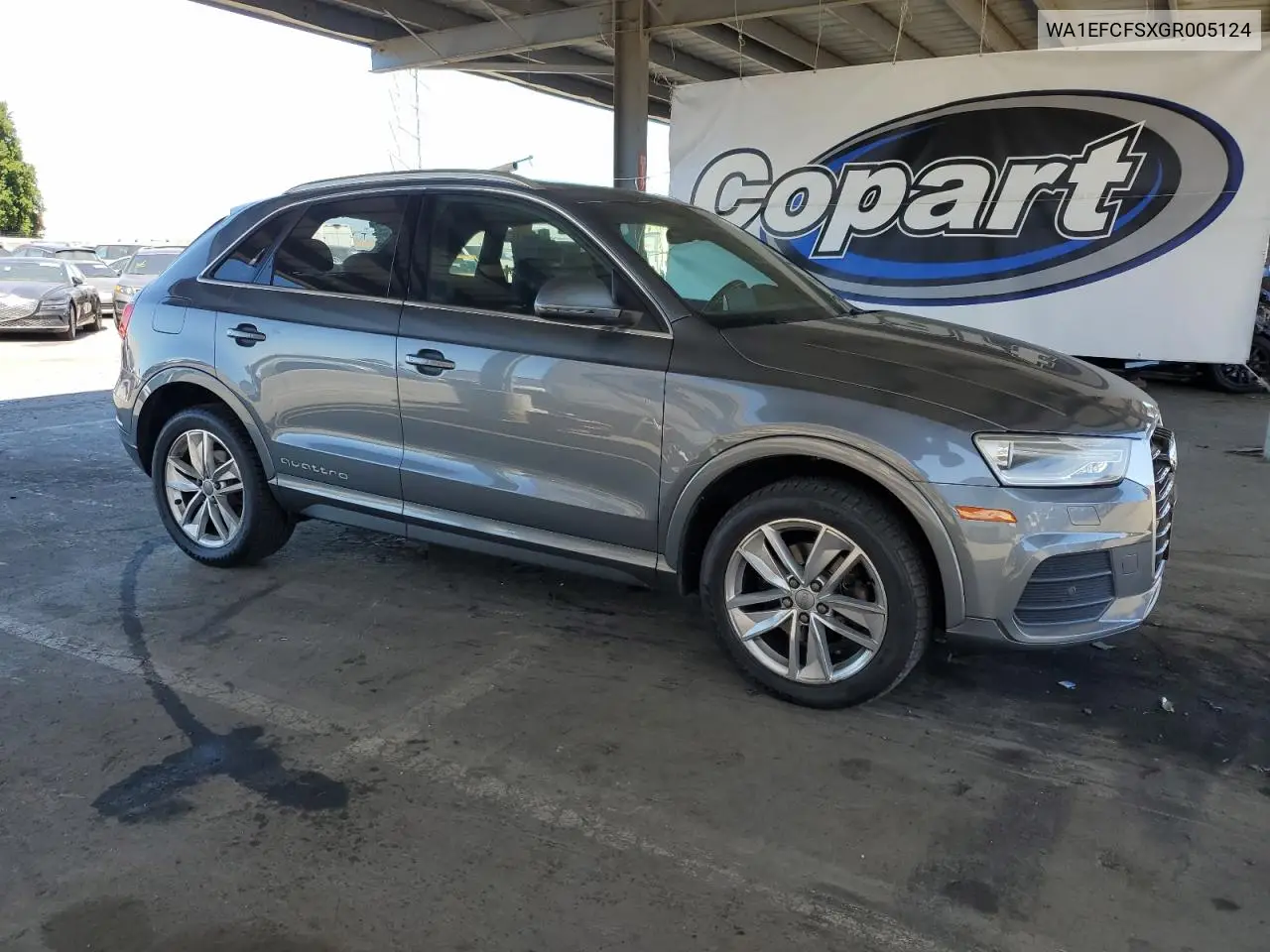 2016 Audi Q3 Premium Plus VIN: WA1EFCFSXGR005124 Lot: 61741275