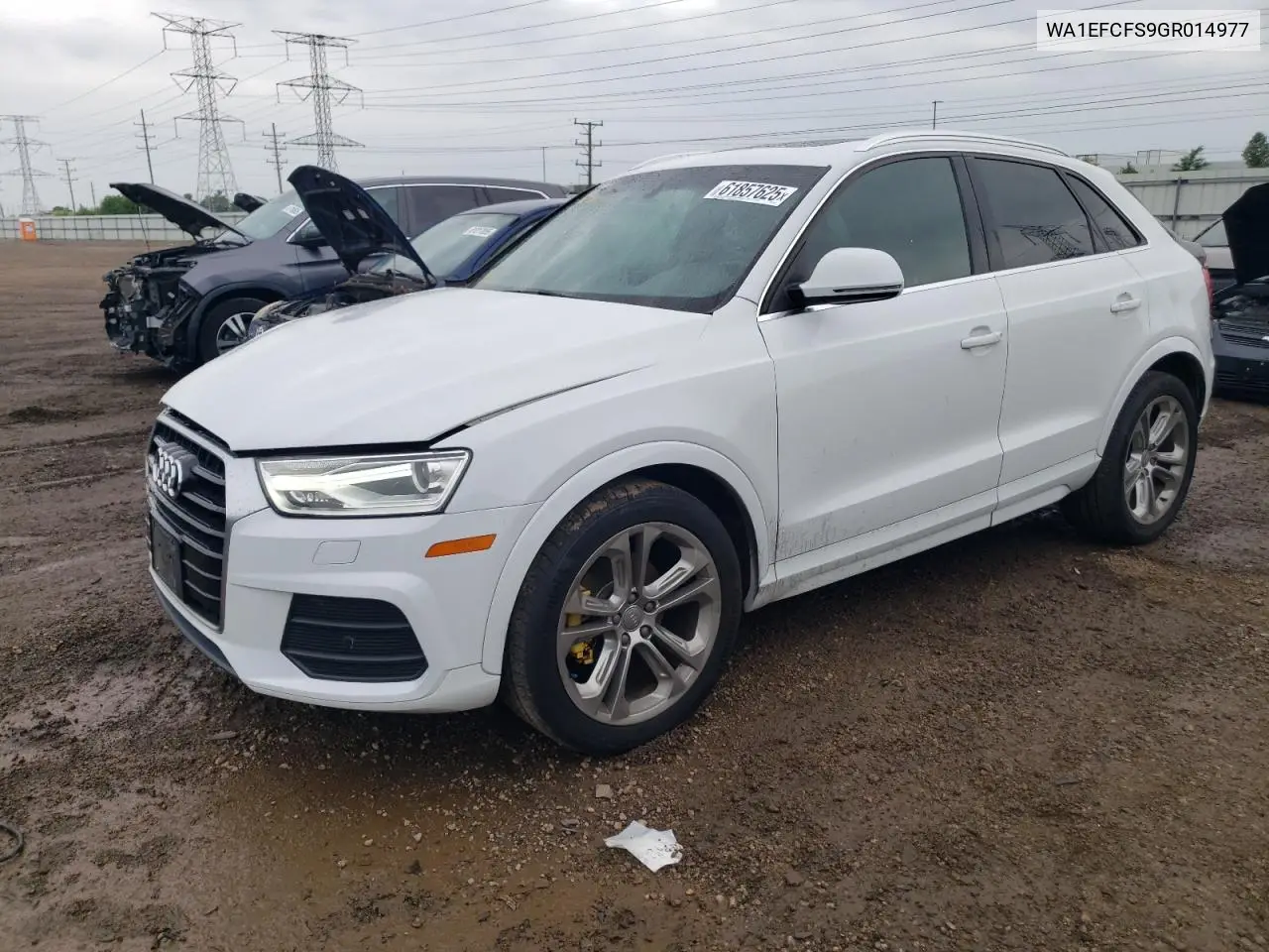 2016 Audi Q3 Premium Plus VIN: WA1EFCFS9GR014977 Lot: 61857625