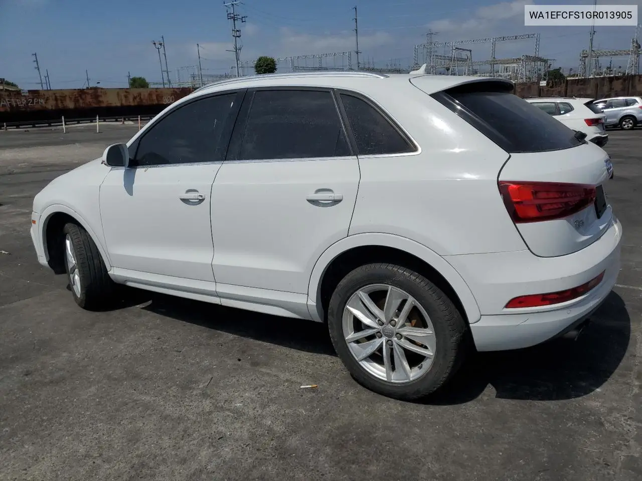 2016 Audi Q3 Premium Plus VIN: WA1EFCFS1GR013905 Lot: 62136425