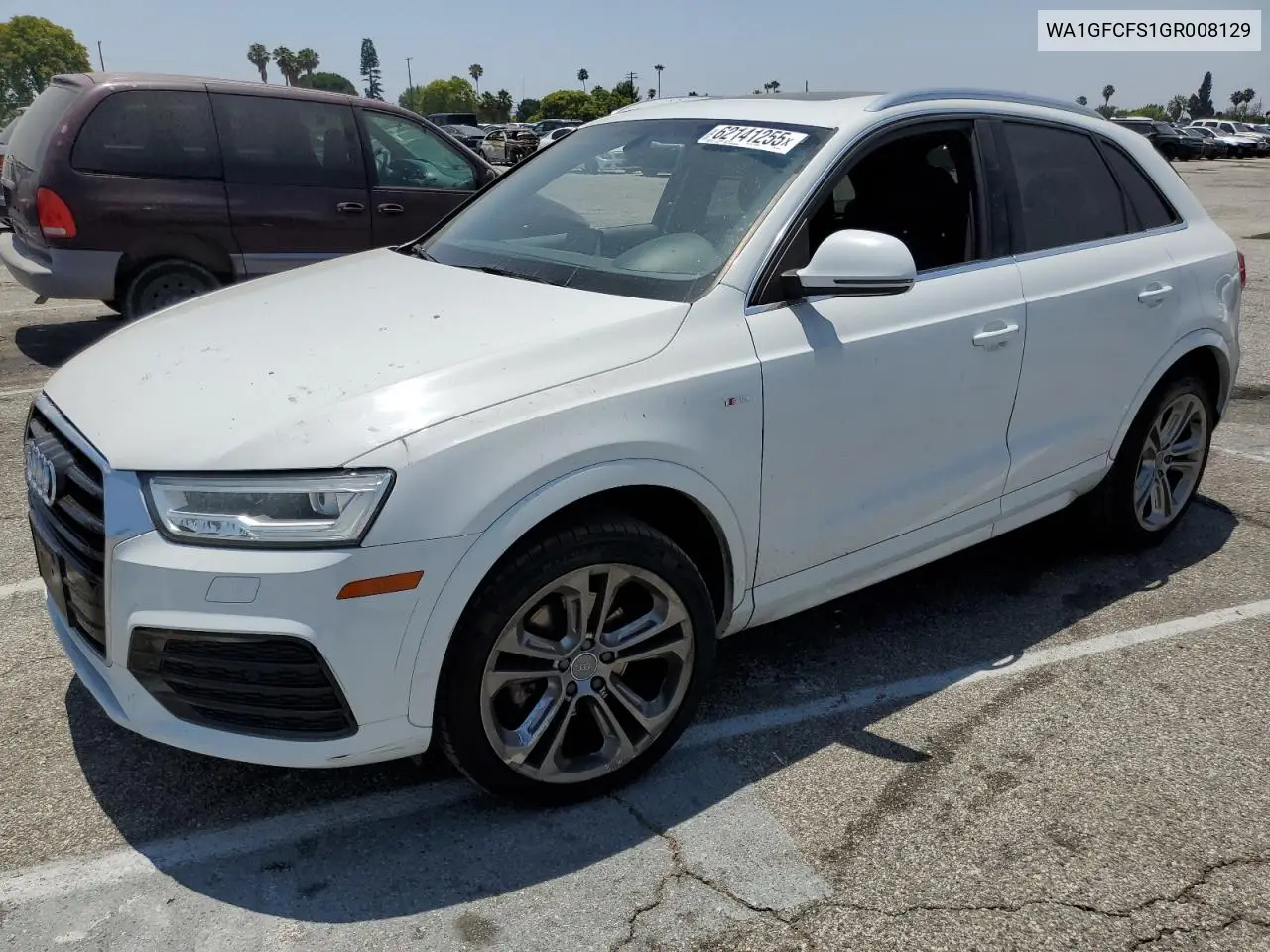 2016 Audi Q3 Prestige VIN: WA1GFCFS1GR008129 Lot: 62141255
