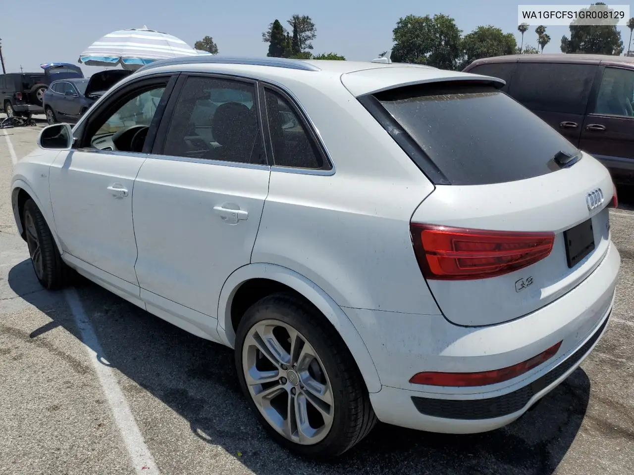 2016 Audi Q3 Prestige VIN: WA1GFCFS1GR008129 Lot: 62141255