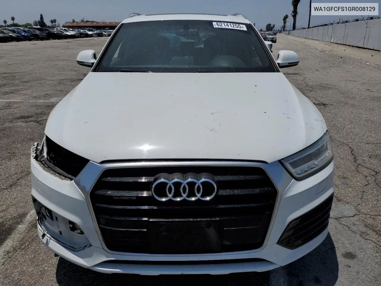 2016 Audi Q3 Prestige VIN: WA1GFCFS1GR008129 Lot: 62141255