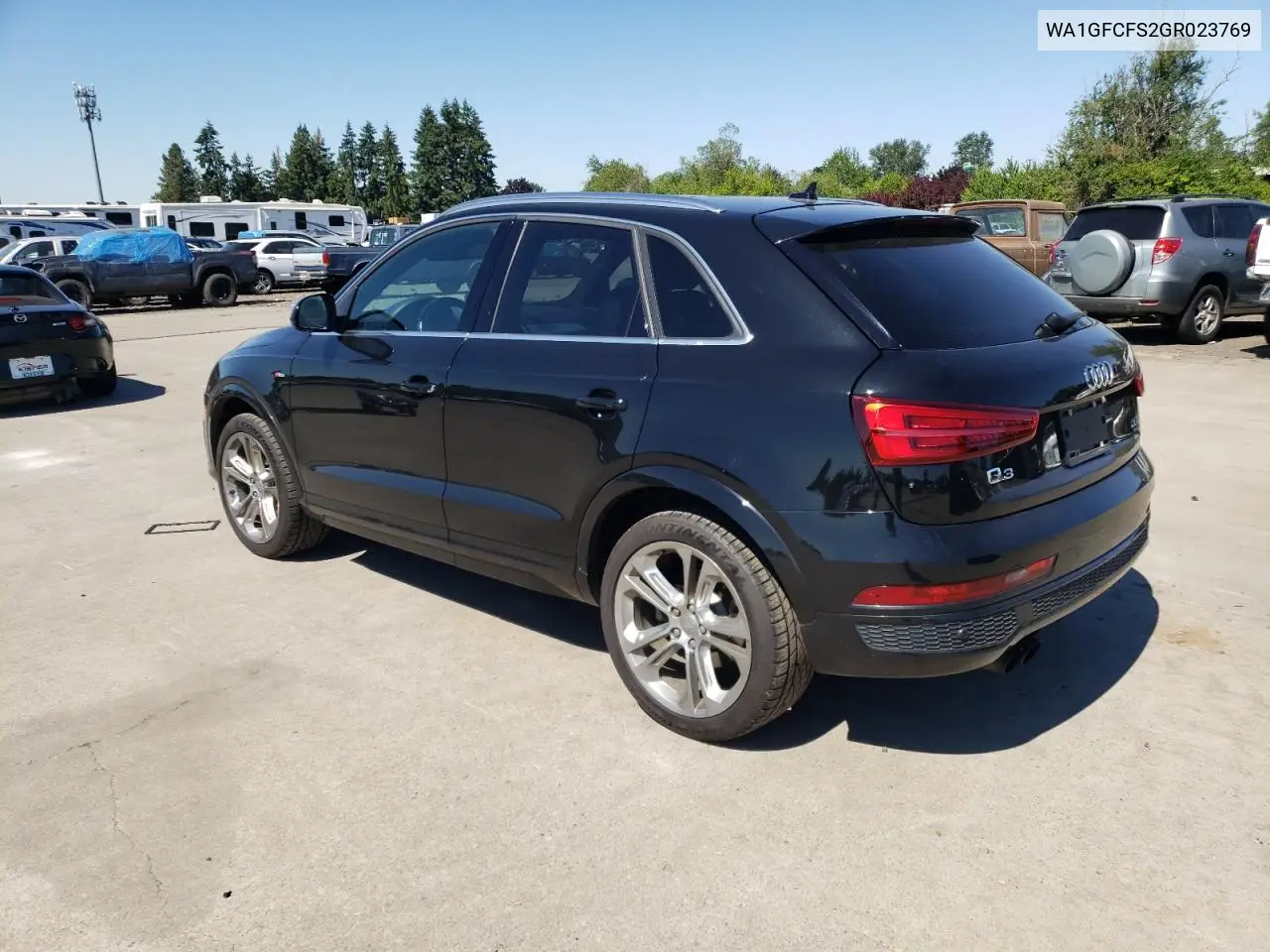 2016 Audi Q3 Prestige VIN: WA1GFCFS2GR023769 Lot: 62957205