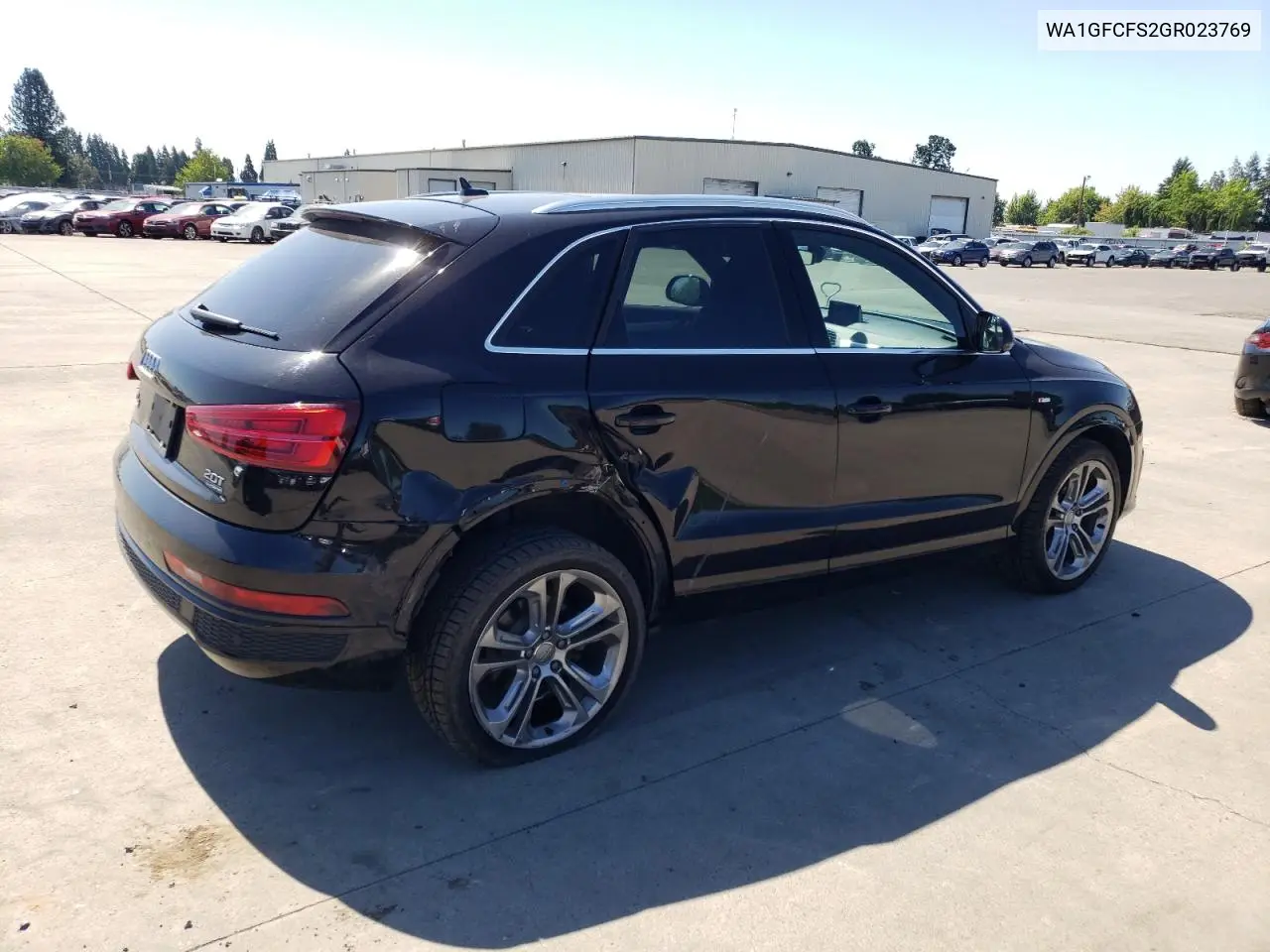 2016 Audi Q3 Prestige VIN: WA1GFCFS2GR023769 Lot: 62957205