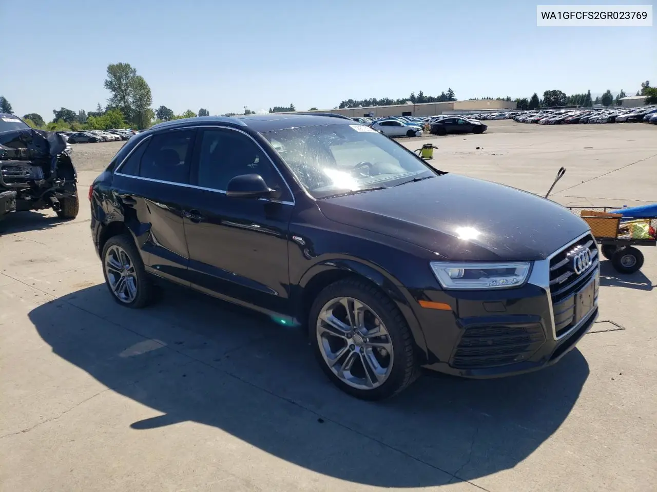 2016 Audi Q3 Prestige VIN: WA1GFCFS2GR023769 Lot: 62957205