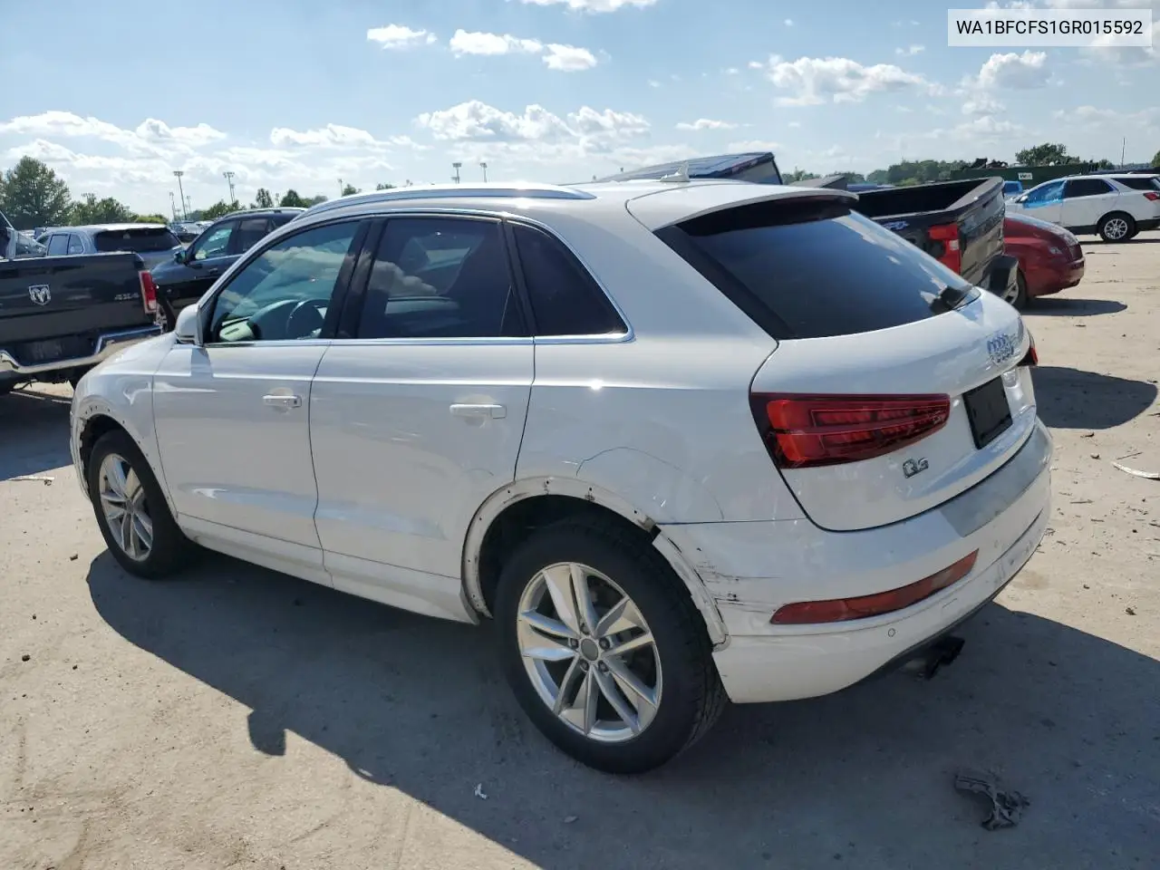 2016 Audi Q3 Premium Plus VIN: WA1BFCFS1GR015592 Lot: 63296805