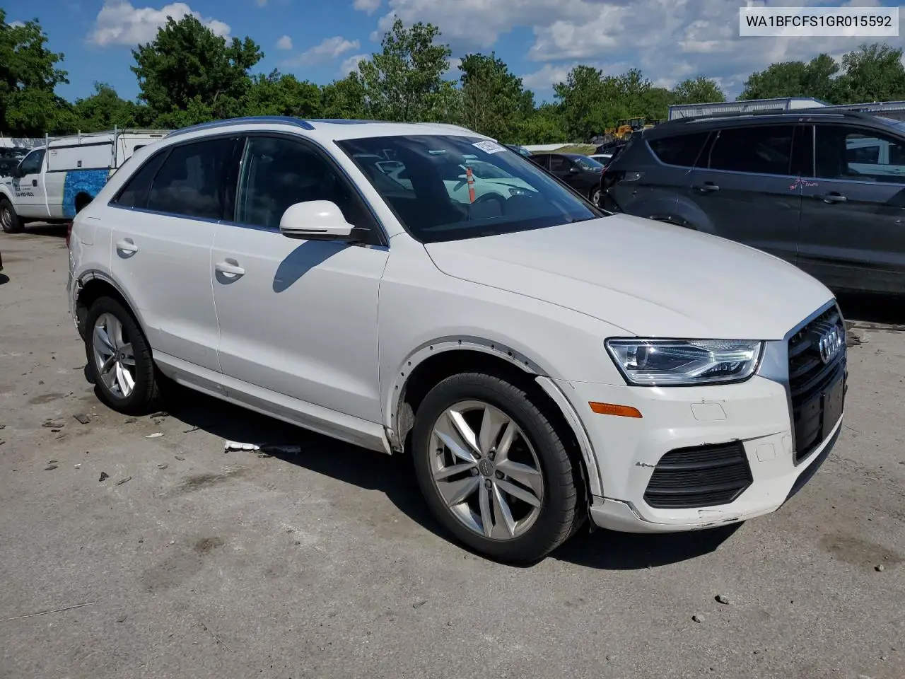 2016 Audi Q3 Premium Plus VIN: WA1BFCFS1GR015592 Lot: 63296805