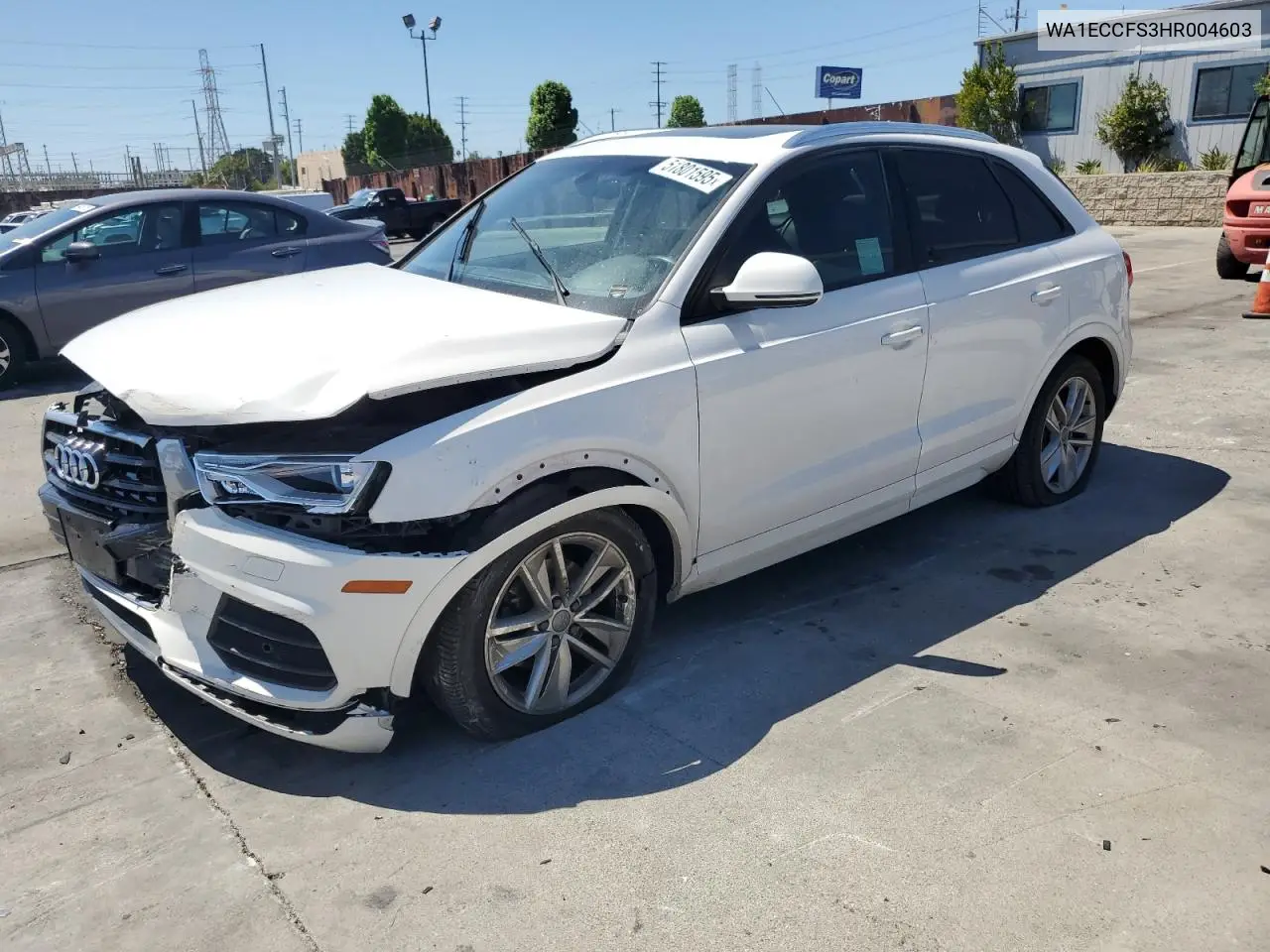 2017 Audi Q3 Premium VIN: WA1ECCFS3HR004603 Lot: 51801595