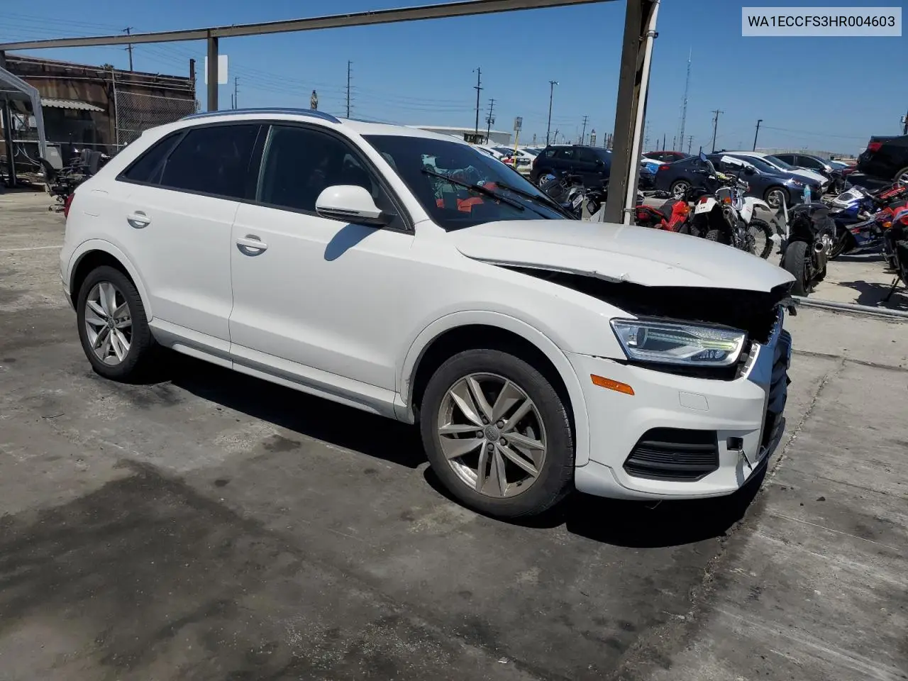 2017 Audi Q3 Premium VIN: WA1ECCFS3HR004603 Lot: 51801595
