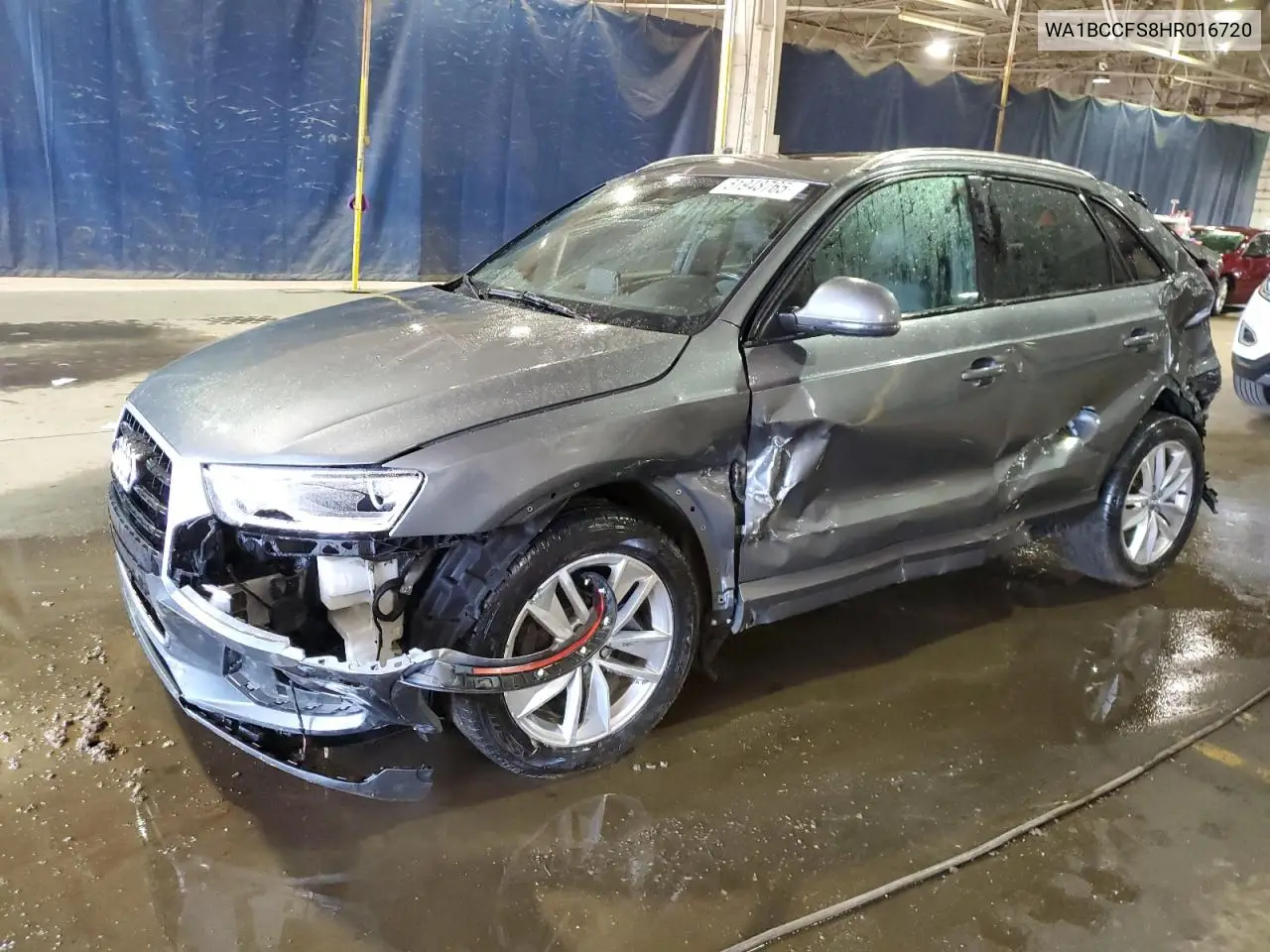 2017 Audi Q3 Premium VIN: WA1BCCFS8HR016720 Lot: 51948765