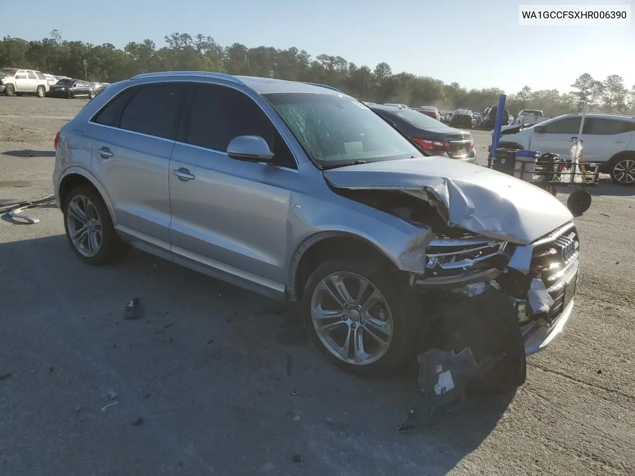 2017 Audi Q3 Prestige VIN: WA1GCCFSXHR006390 Lot: 54836055