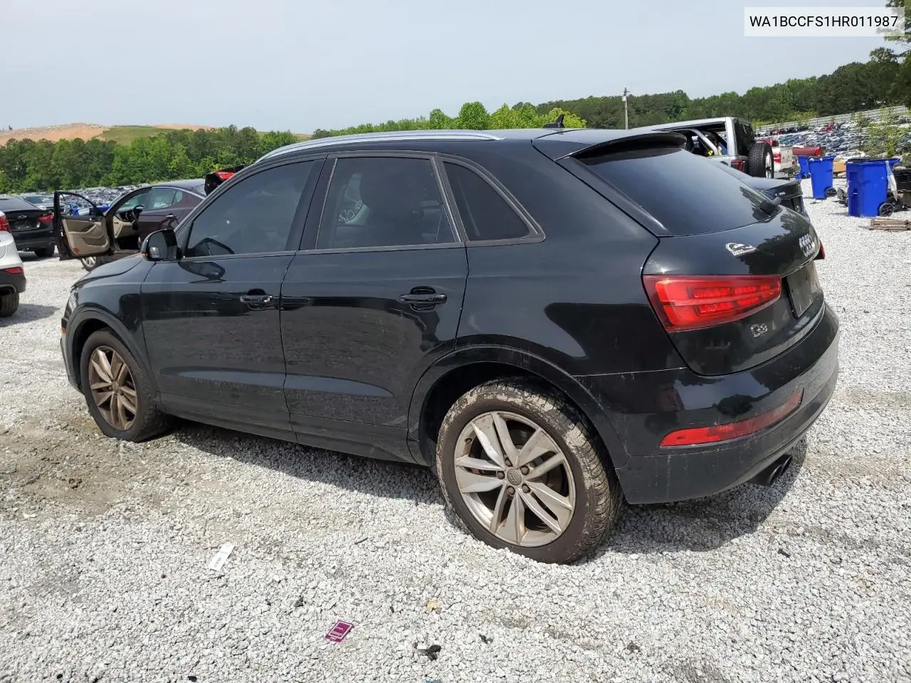 2017 Audi Q3 Premium VIN: WA1BCCFS1HR011987 Lot: 55791495