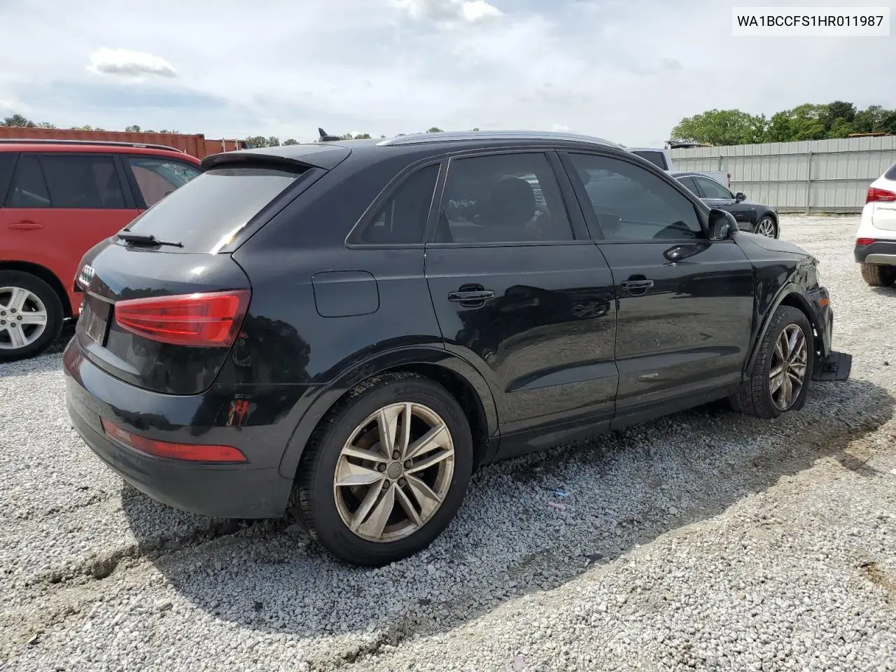 2017 Audi Q3 Premium VIN: WA1BCCFS1HR011987 Lot: 55791495