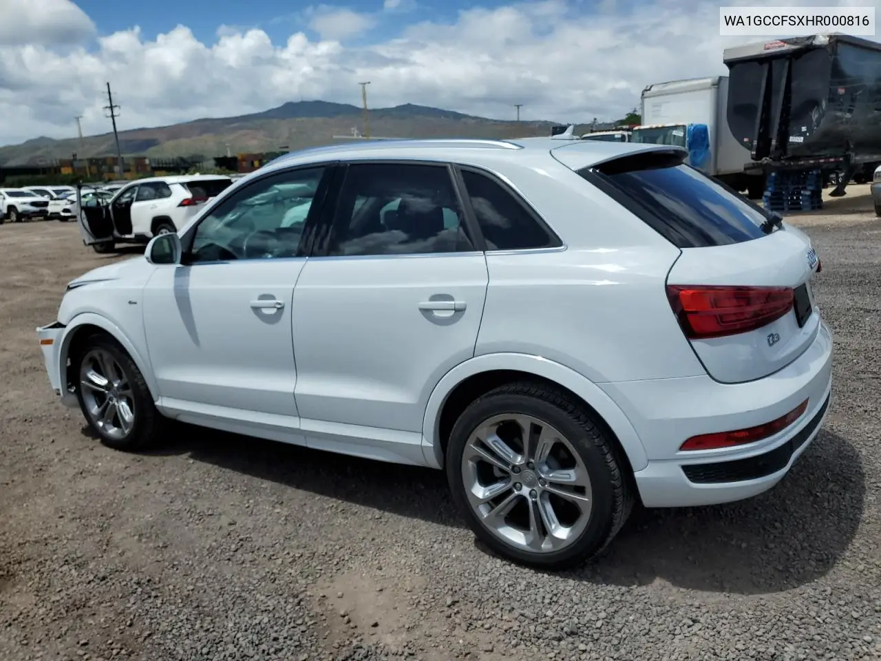 2017 Audi Q3 Prestige VIN: WA1GCCFSXHR000816 Lot: 57408635
