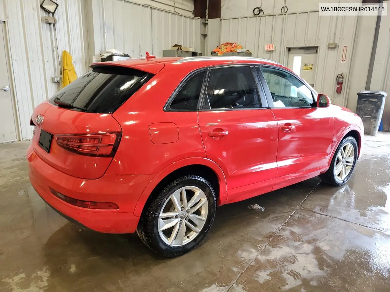 2017 Audi Q3 Premium VIN: WA1BCCFS6HR014545 Lot: 61142415