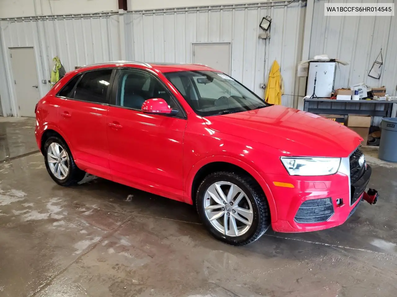 2017 Audi Q3 Premium VIN: WA1BCCFS6HR014545 Lot: 61142415