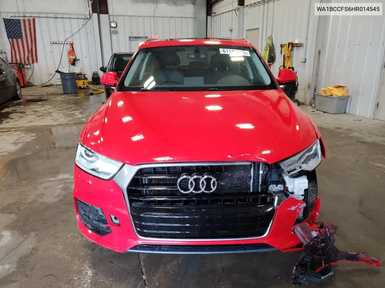 2017 Audi Q3 Premium VIN: WA1BCCFS6HR014545 Lot: 61142415