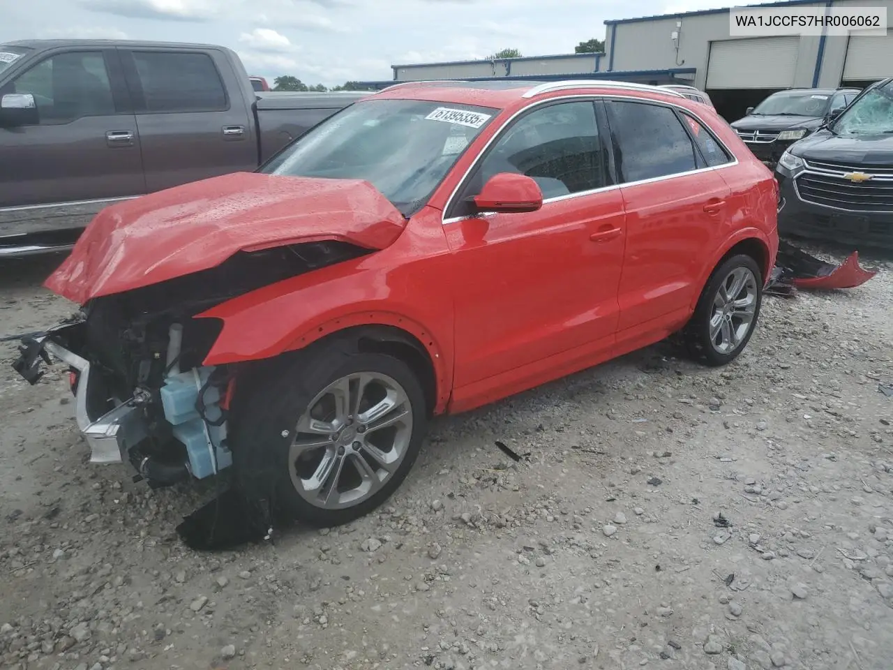 2017 Audi Q3 Premium Plus VIN: WA1JCCFS7HR006062 Lot: 61395335