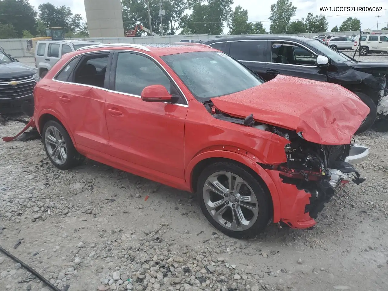 2017 Audi Q3 Premium Plus VIN: WA1JCCFS7HR006062 Lot: 61395335