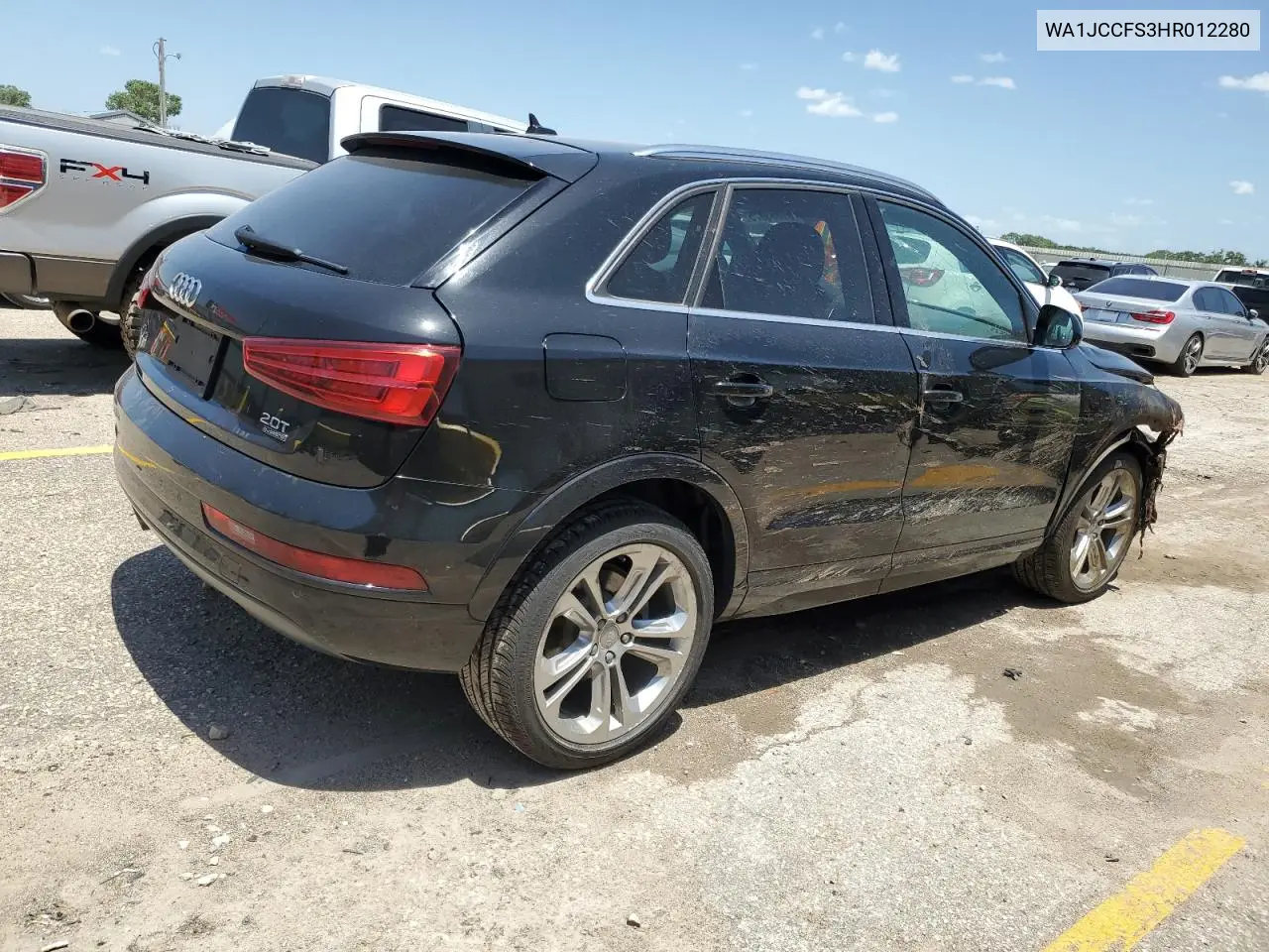 2017 Audi Q3 Premium Plus VIN: WA1JCCFS3HR012280 Lot: 61753875