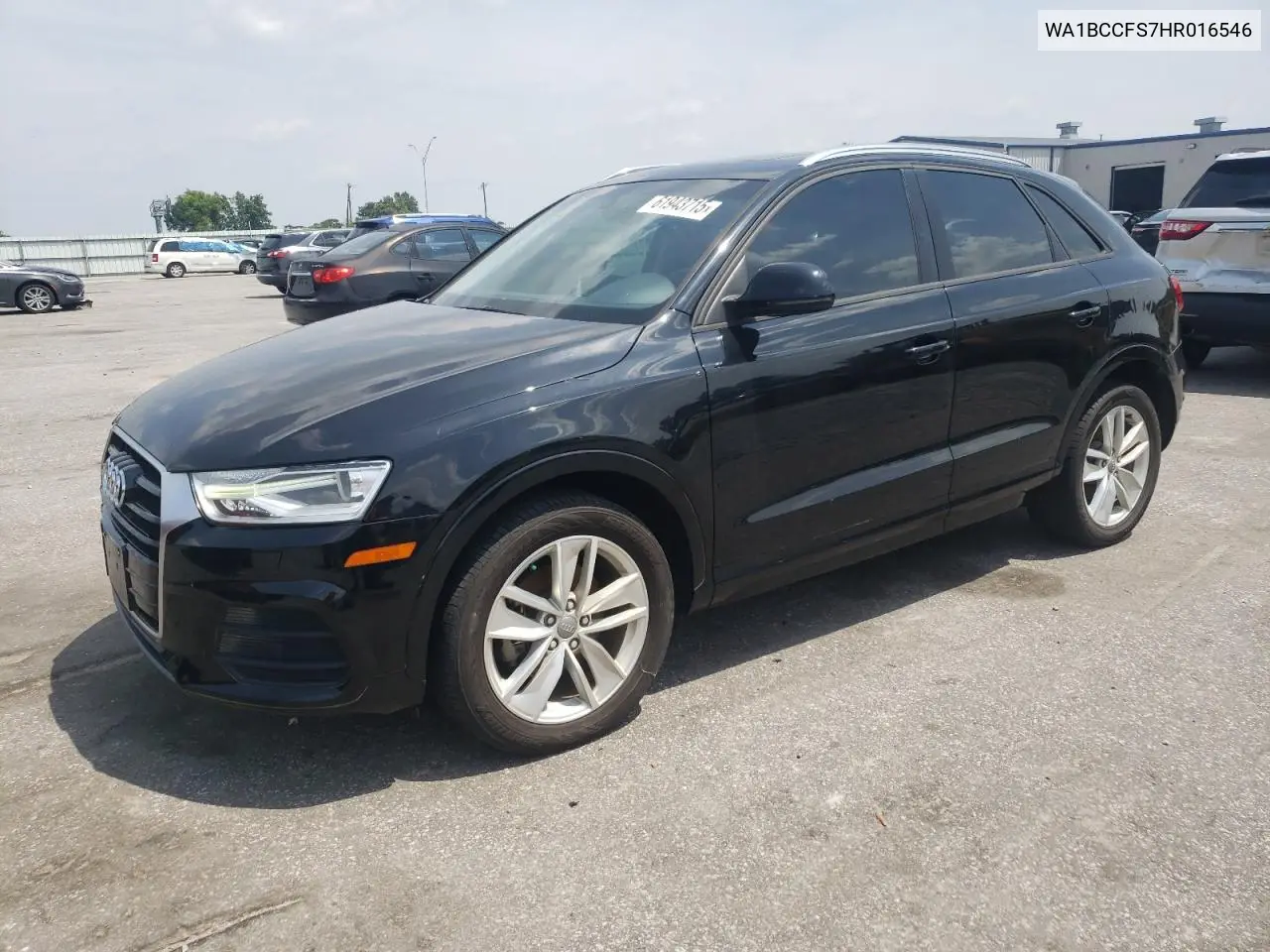 2017 Audi Q3 Premium VIN: WA1BCCFS7HR016546 Lot: 61943715