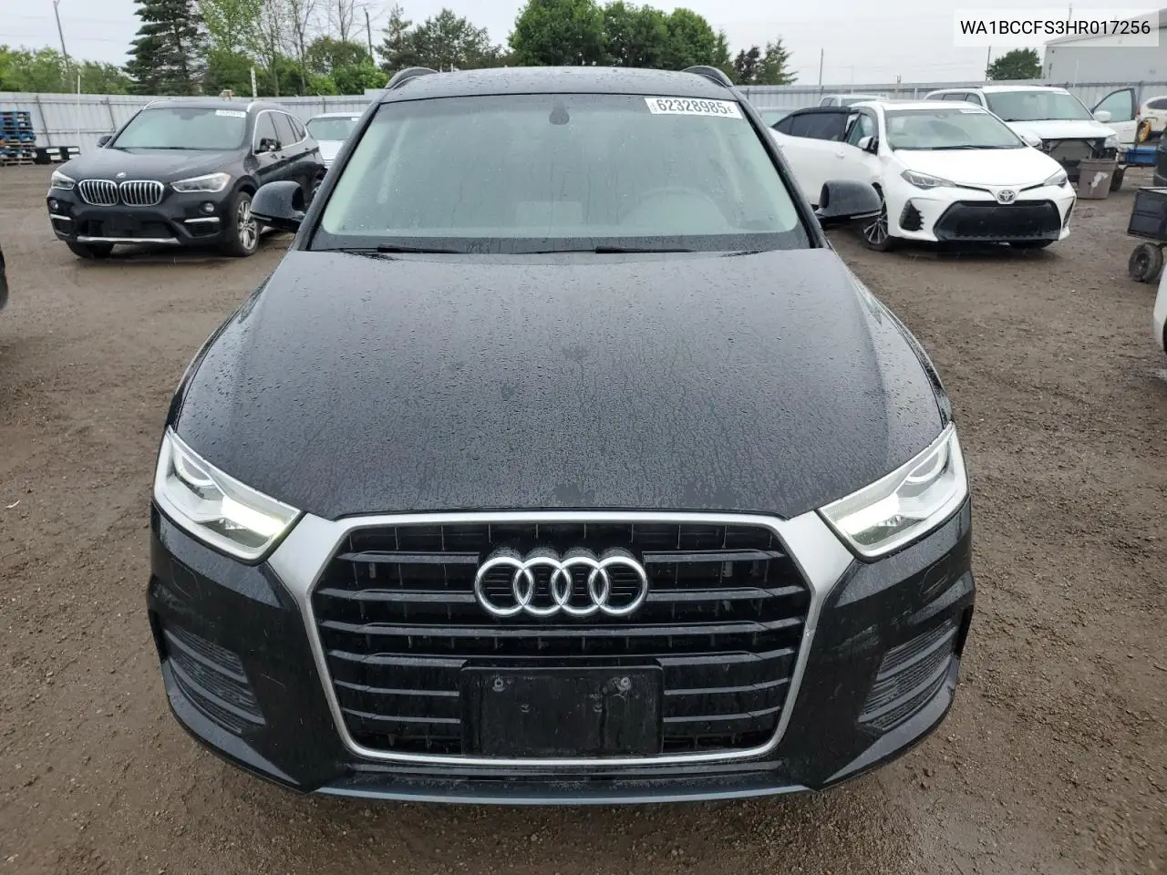 2017 Audi Q3 Premium VIN: WA1BCCFS3HR017256 Lot: 62328985